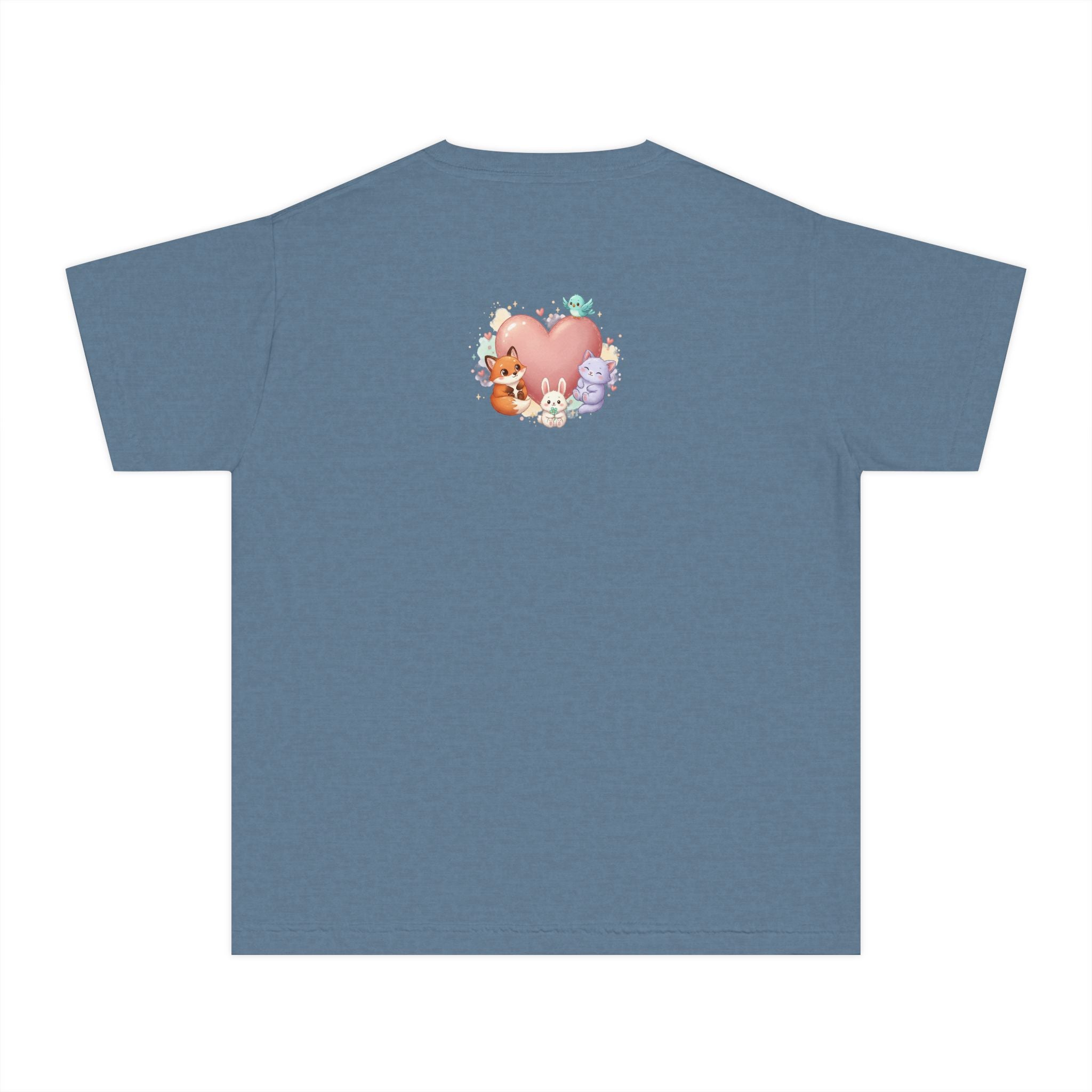 Youth Kindness Changes Everything Tee | Cute Elephant Kids Shirt | Inspirational Children’s Graphic T-Shirt