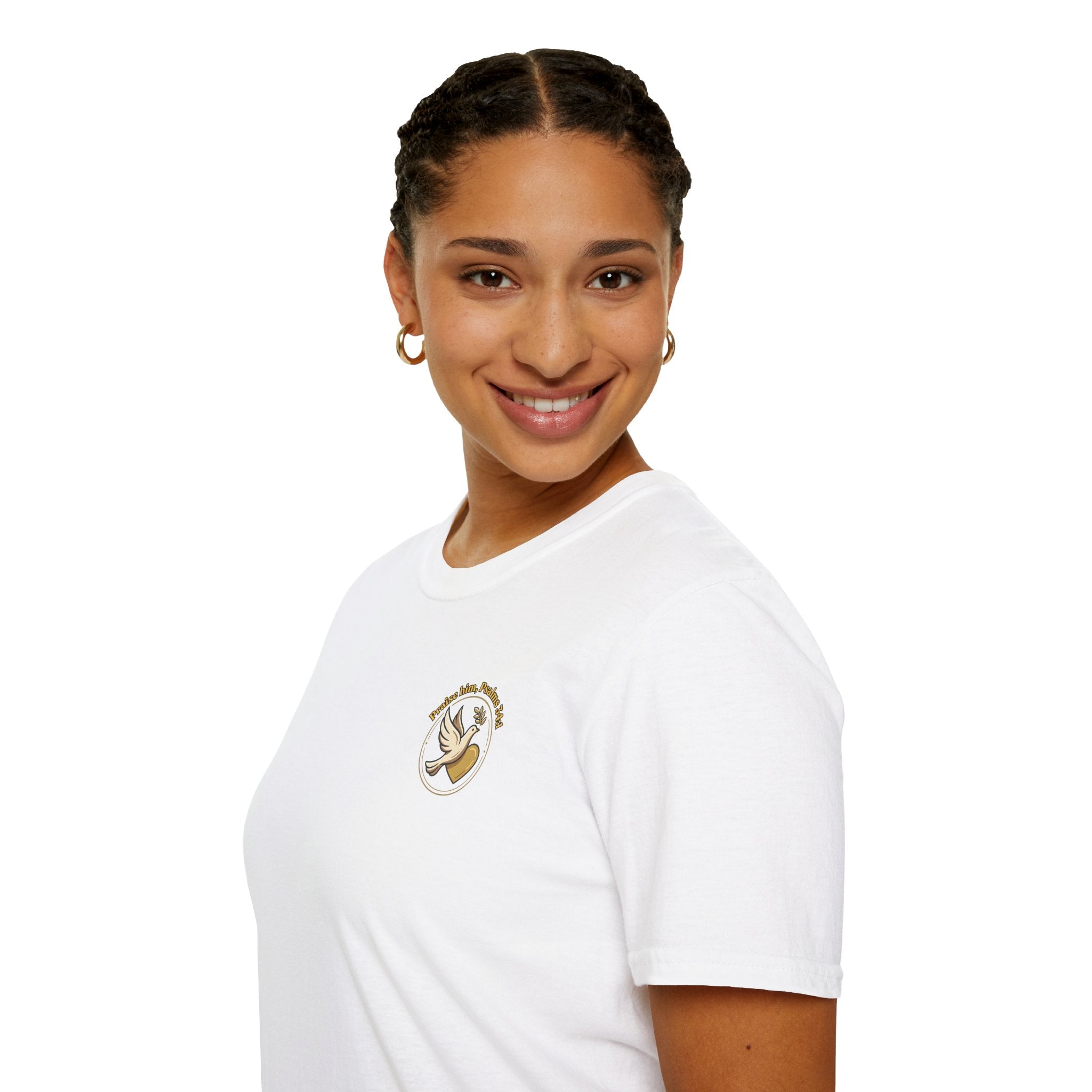 Dove of Peace Pocket T-Shirt | Pray Love Remember Christian Tee | Faith Freedom Creations