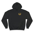 Abraham – Champion Hoodie | “I Trusted the Promise” Vintage Graphic – Five-Star Faith Series