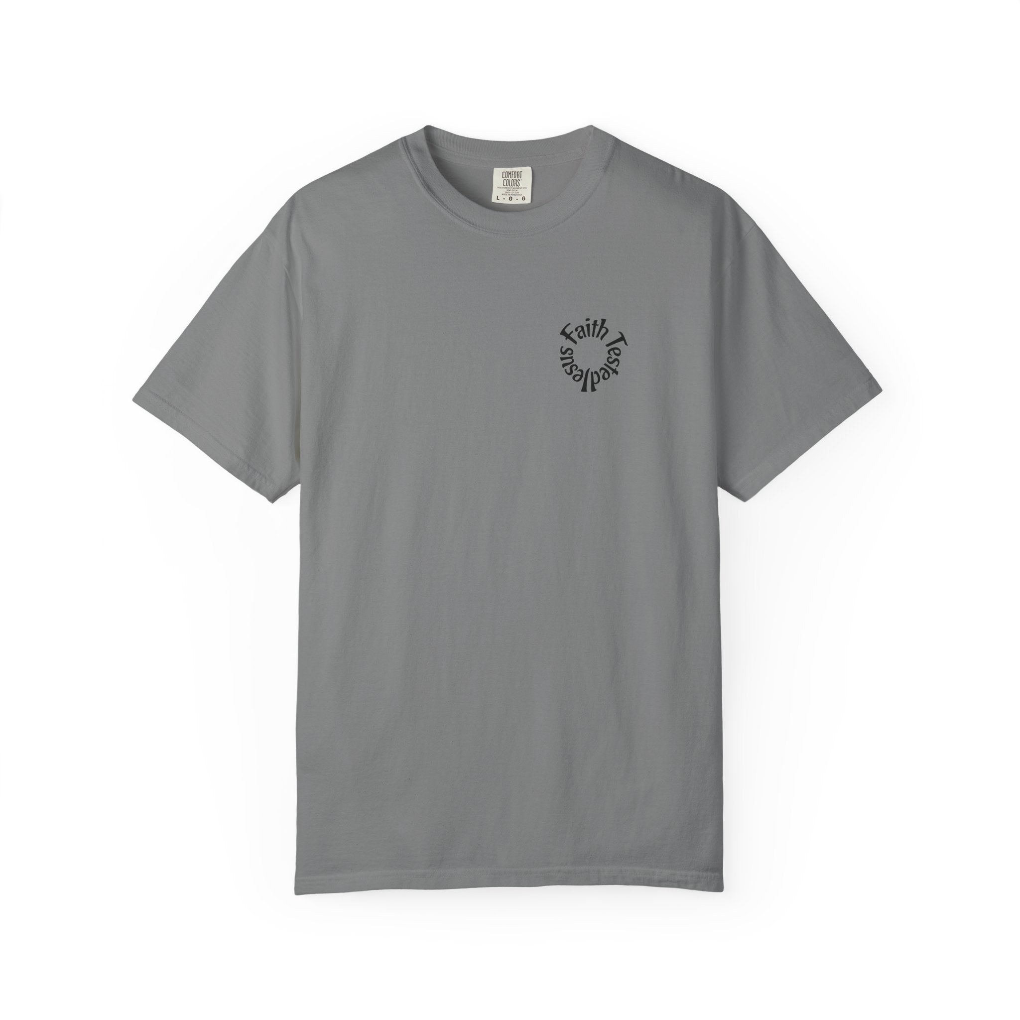 Jesus Loves You Personalized Faith T-Shirt — Custom Back Christian Graphic Tee