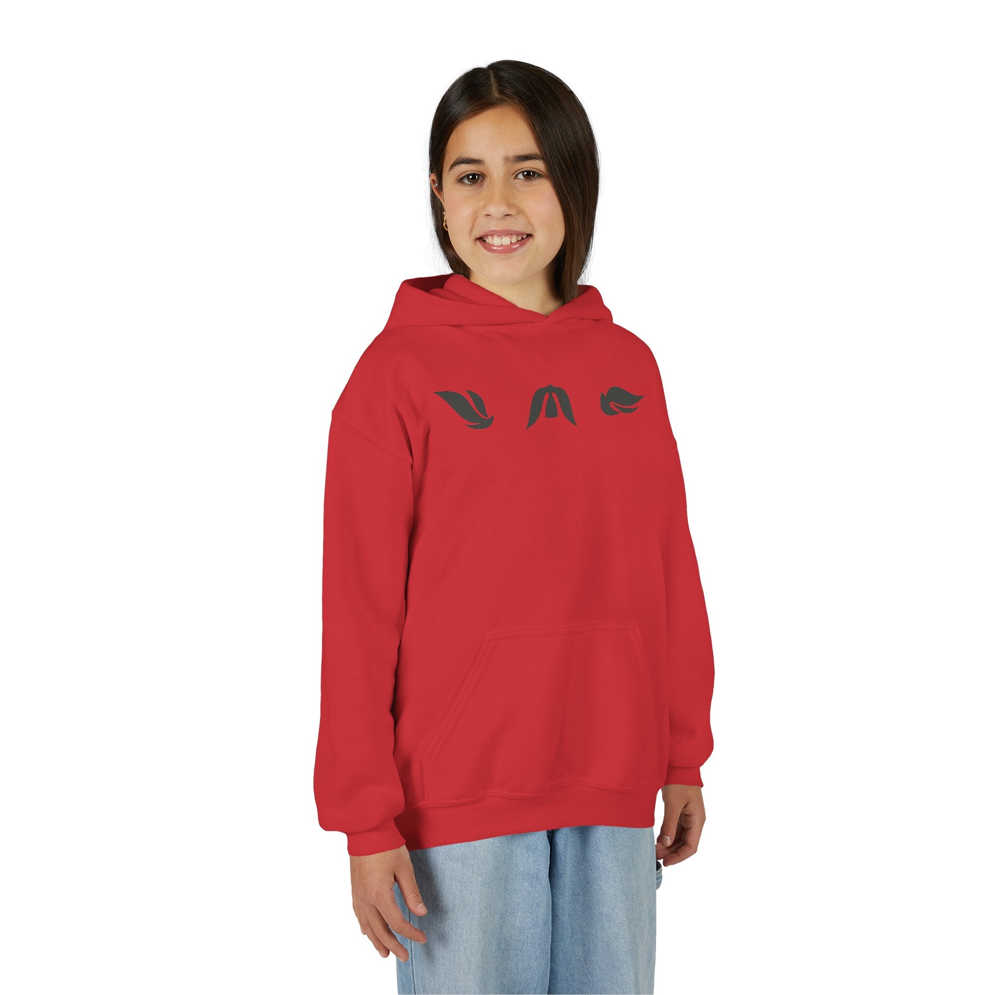 Youth “The Lord is My Light & Salvation” Hoodie – Psalm 27 Christian Kids Sweatshirt