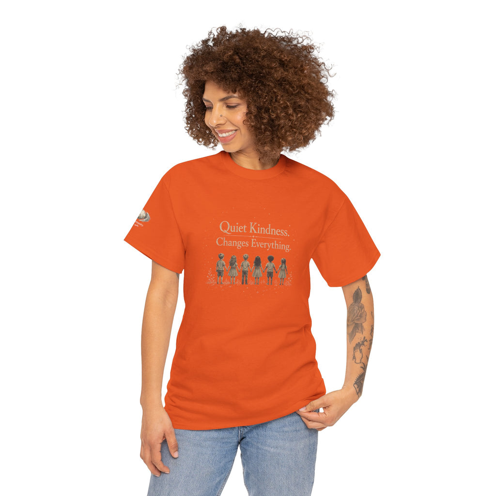Kindness Graphic Tee – “Quiet Kindness Changes Everything” Inspirational T-Shirt