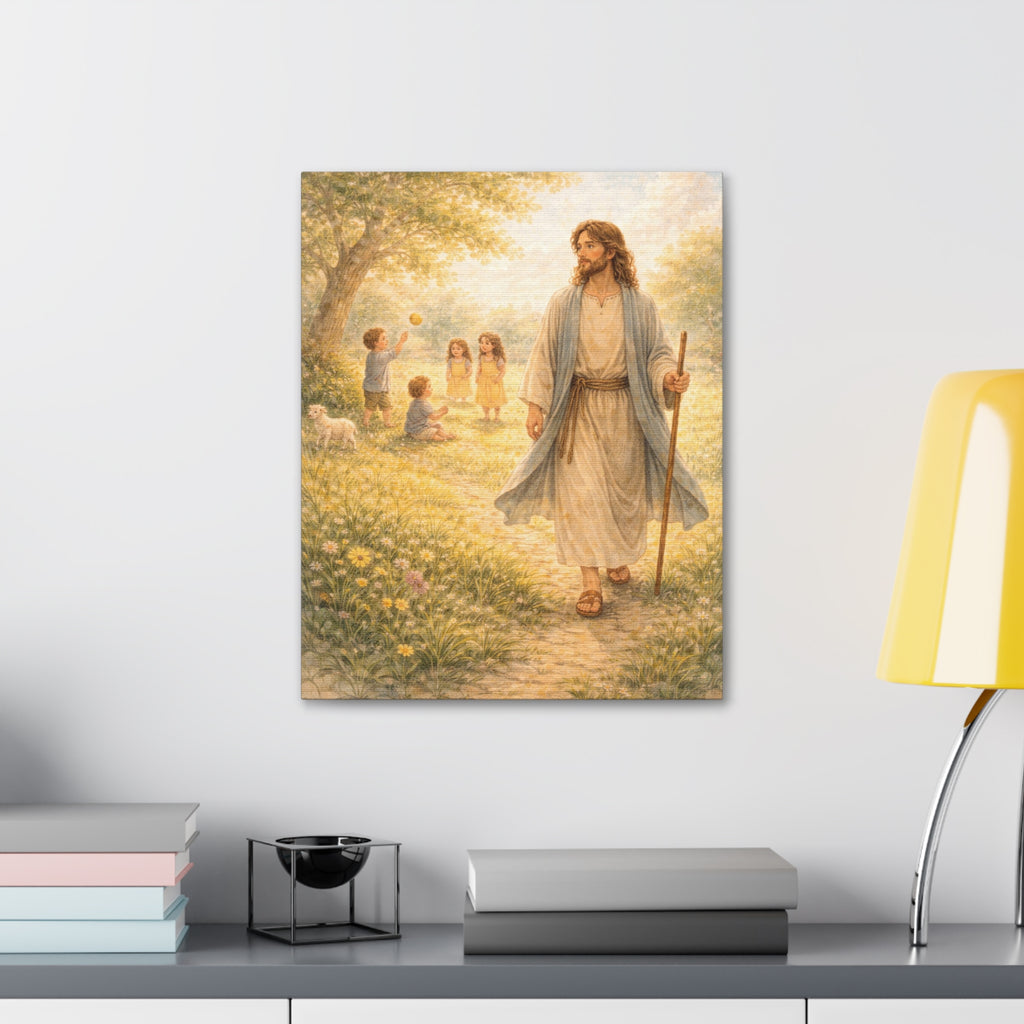 Walking Among Us Canvas — The Good Shepherd (John 10:11)