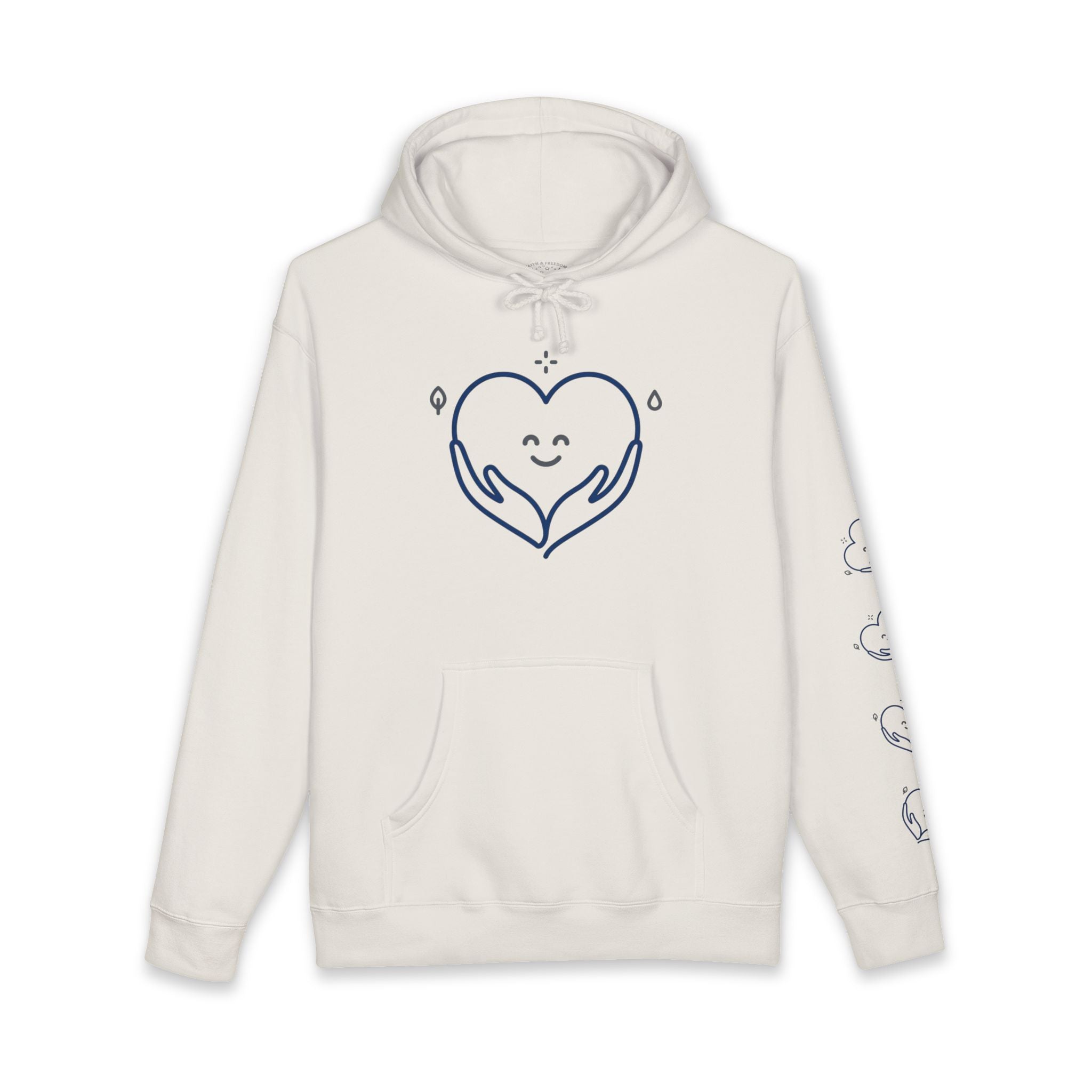 Kindness Changes Everything Hoodie – Heart Hands Graphic Inspirational Pullover