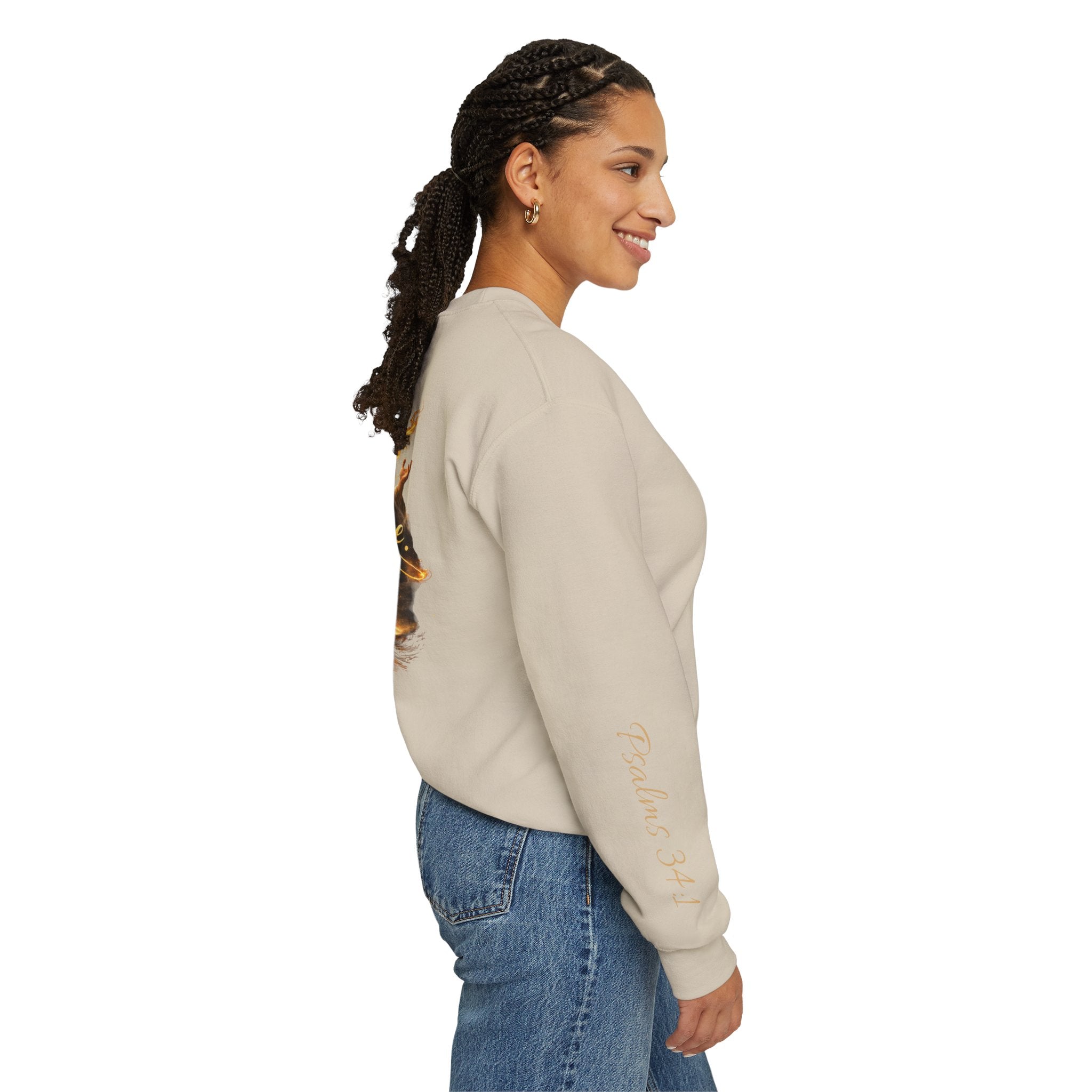 Praise Psalm 150 Sweatshirt | Christian Faith Crewneck Pullover | Inspirational Worship Apparel