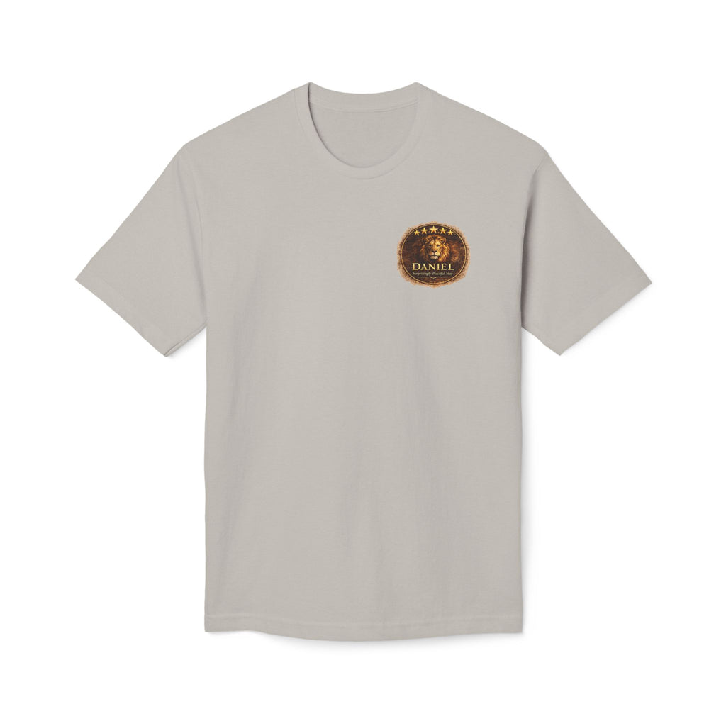 Daniel Review "Stay" Christian T-Shirt — Faith-Based Lion Design