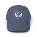 Faith & Freedom – Distressed Cap | Silver Wings Vintage Hat