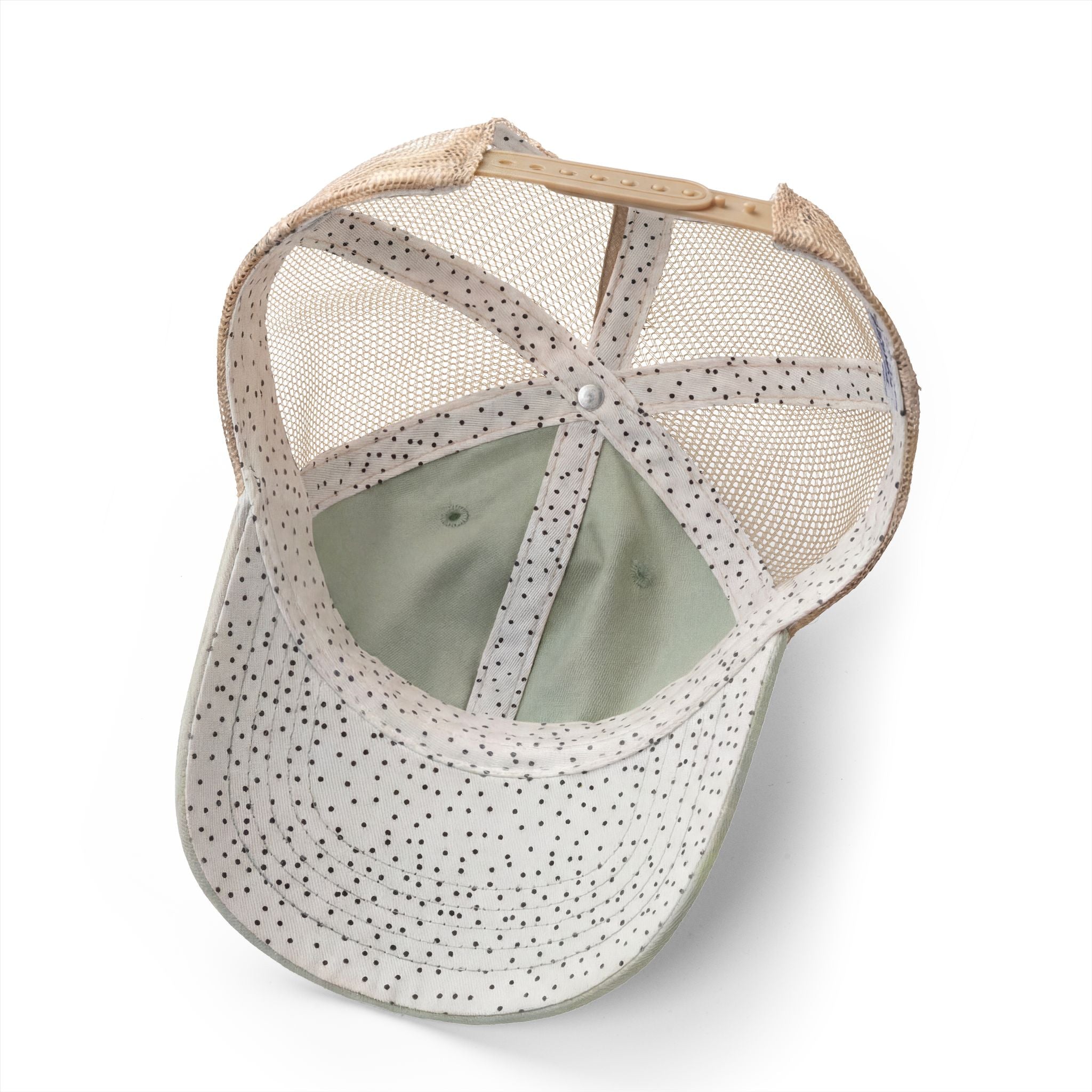 Faith & Freedom Women’s Washed Mesh-Back Cap | Vintage Christian Ponytail Hat