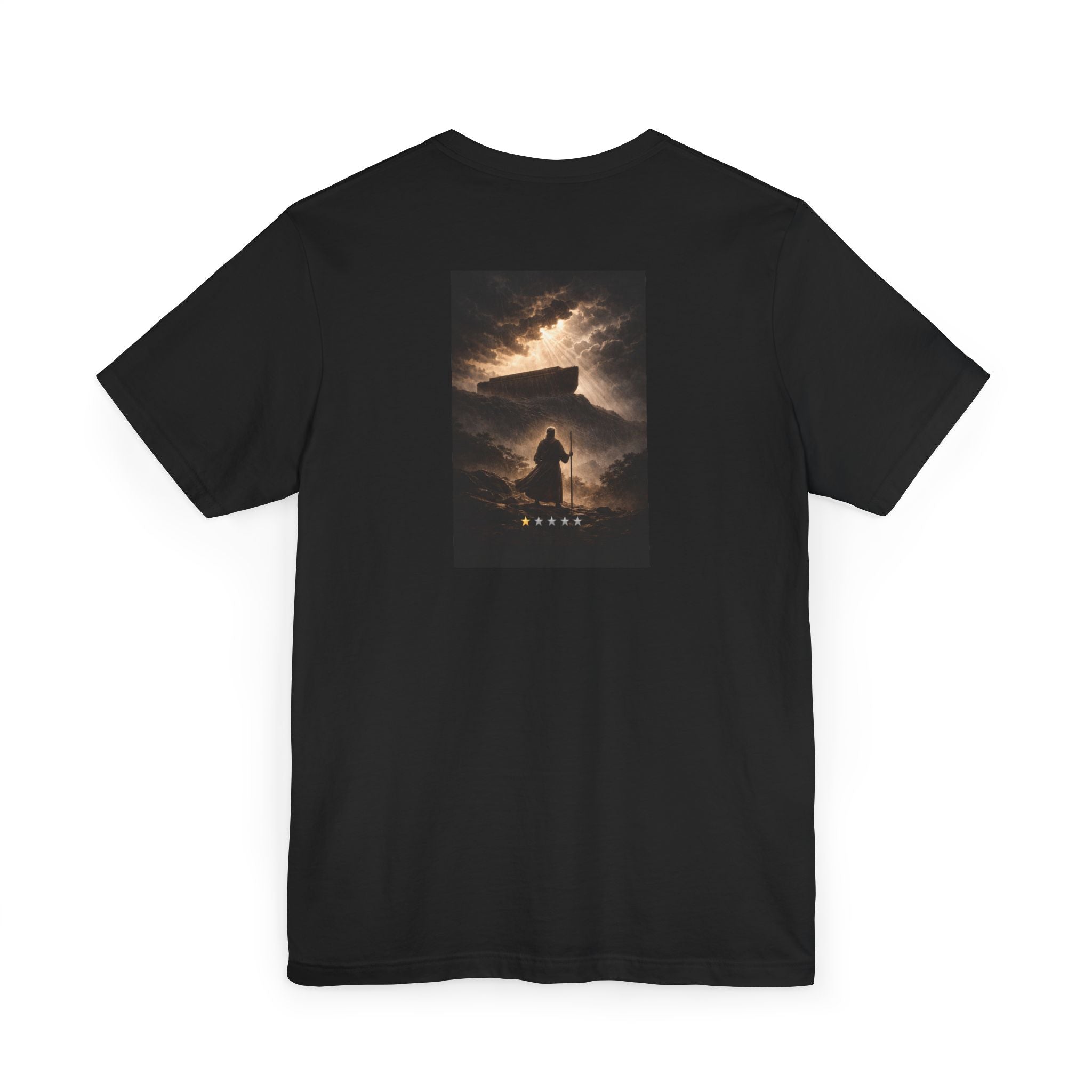 Noah Tested Crew Neck T-Shirt – Vintage Christian Faith Graphic Tee | Bible Hero Apparel