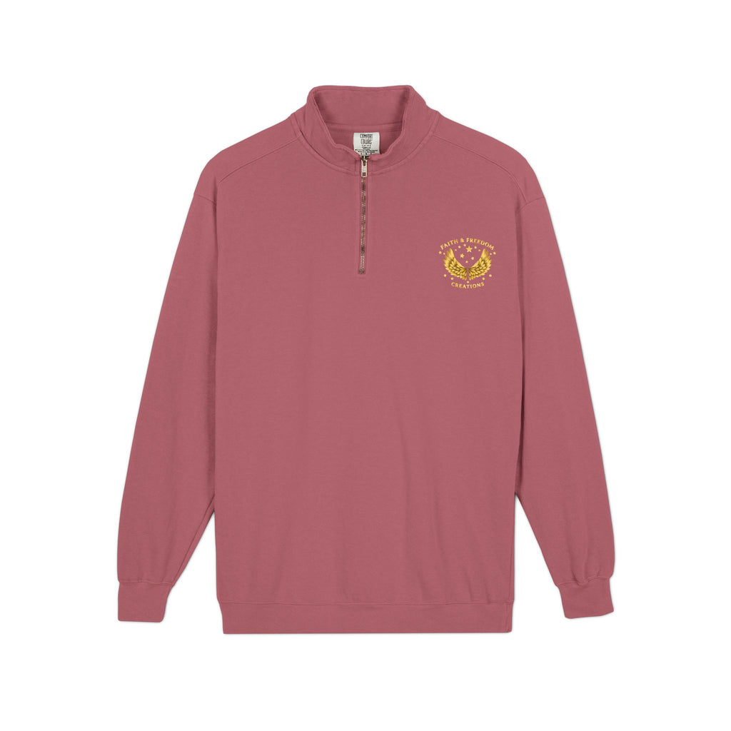 Noah – Quarter-Zip Sweatshirt | “No Room Service — Lots of Rain” Review – Five-Star Faith Series