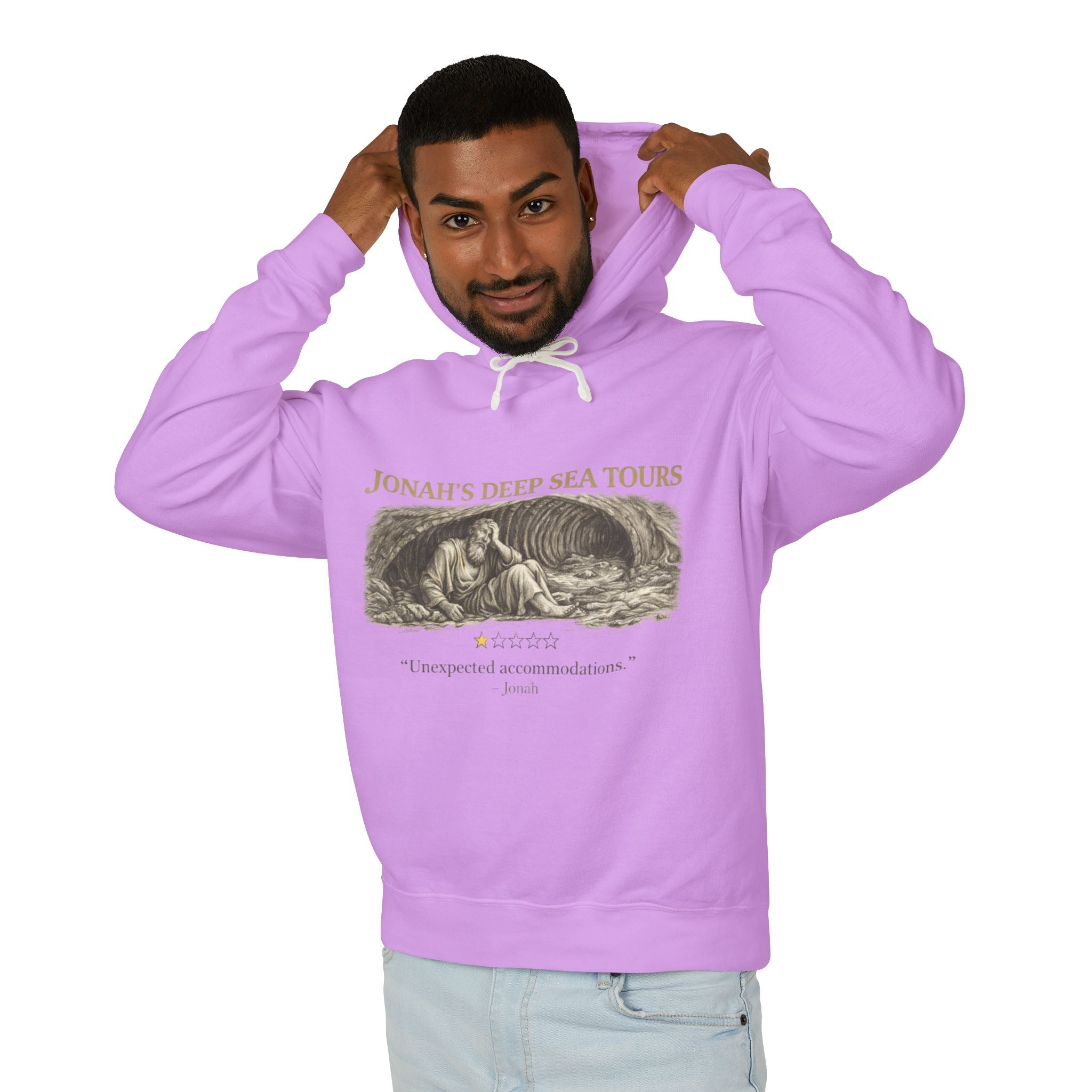 Jonah – Hoodie | “Deep Sea Tours” Vintage Nautical Graphic – Five-Star Faith Series