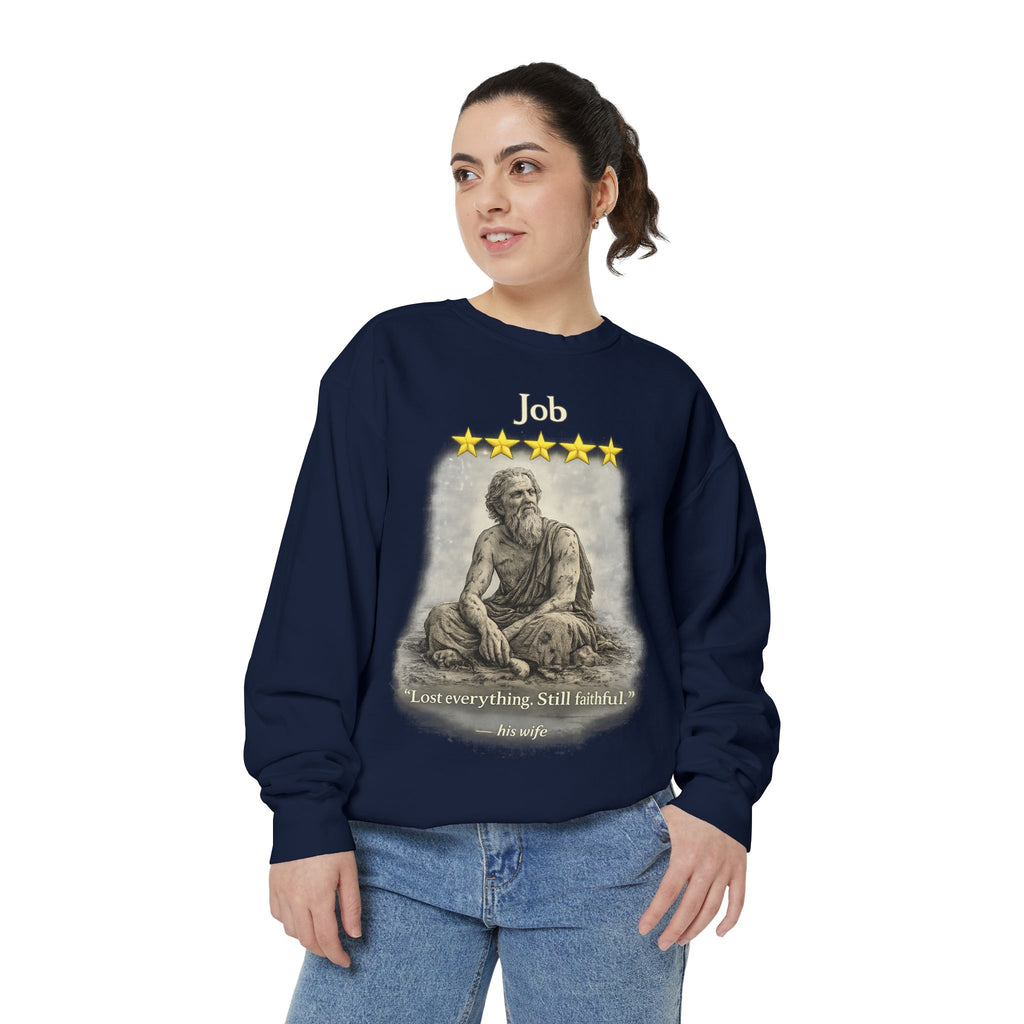 Faithful Through It All Sweatshirt — "I Lost Everything, Still Faithful" Christian Pullover-⭐ Five-Star Faith Series⭐