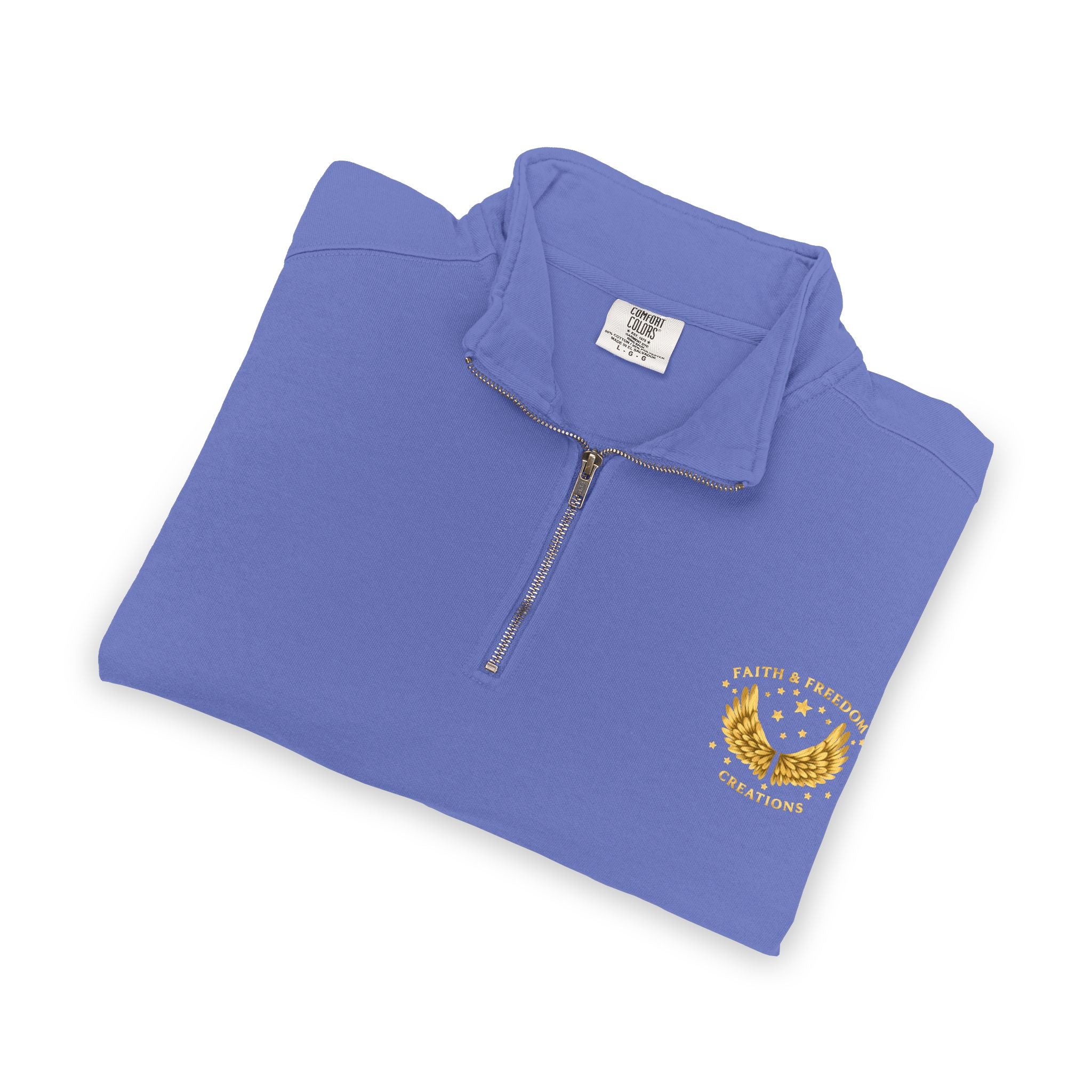 Noah – Quarter-Zip Sweatshirt | “No Room Service — Lots of Rain” Review – Five-Star Faith Series