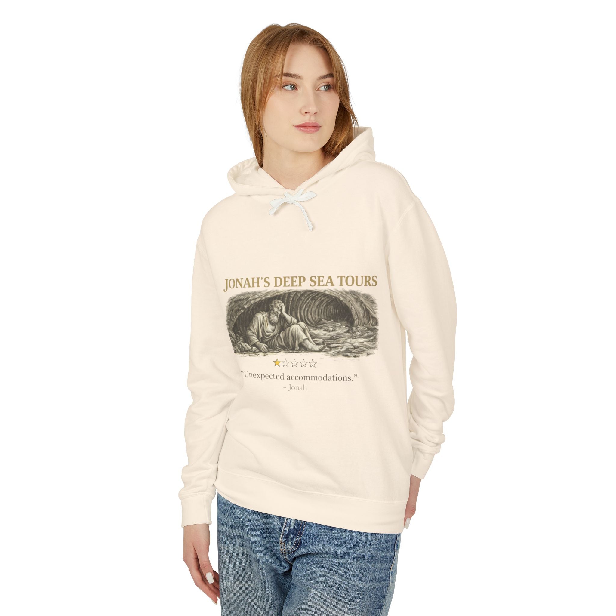 Jonah – Hoodie | “Deep Sea Tours” Vintage Nautical Graphic – Five-Star Faith Series