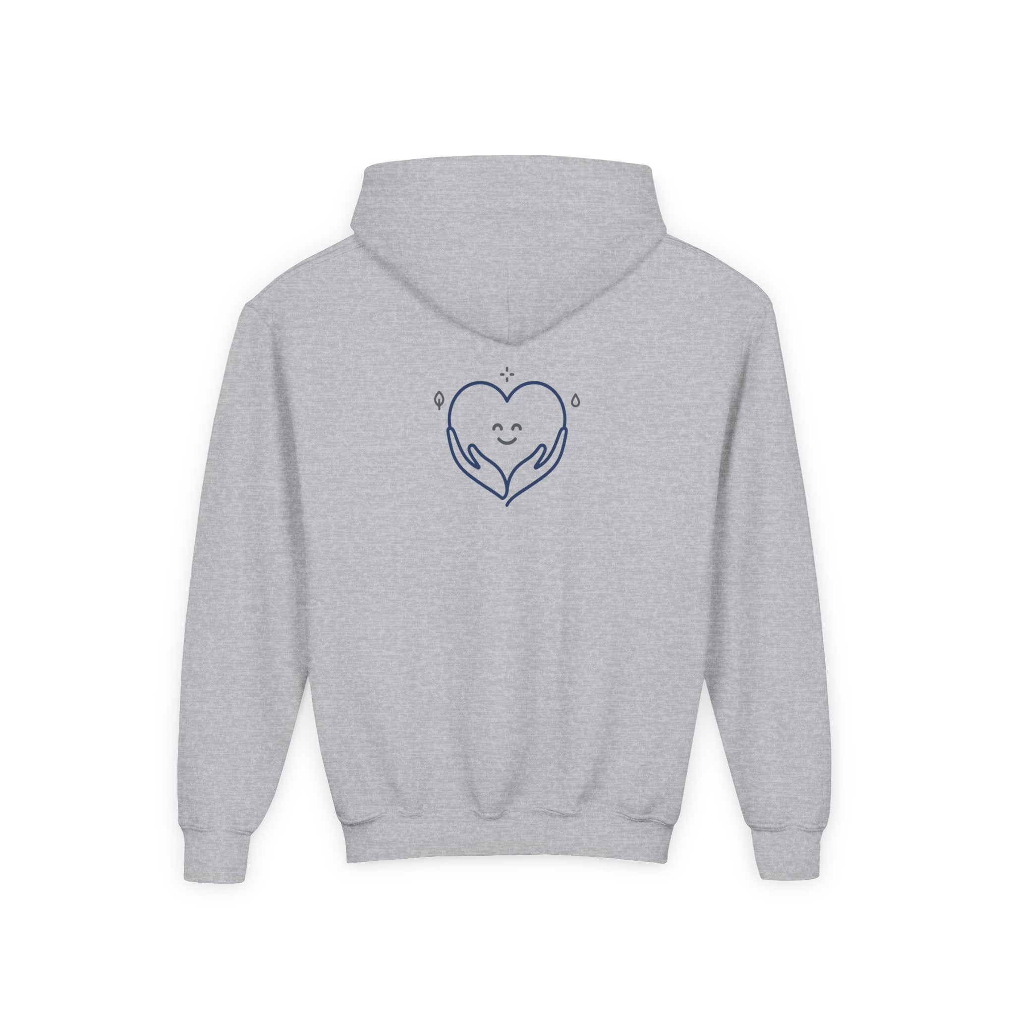Youth Hoodie – “Kindness Changes Everything” Inspirational Kids Pullover