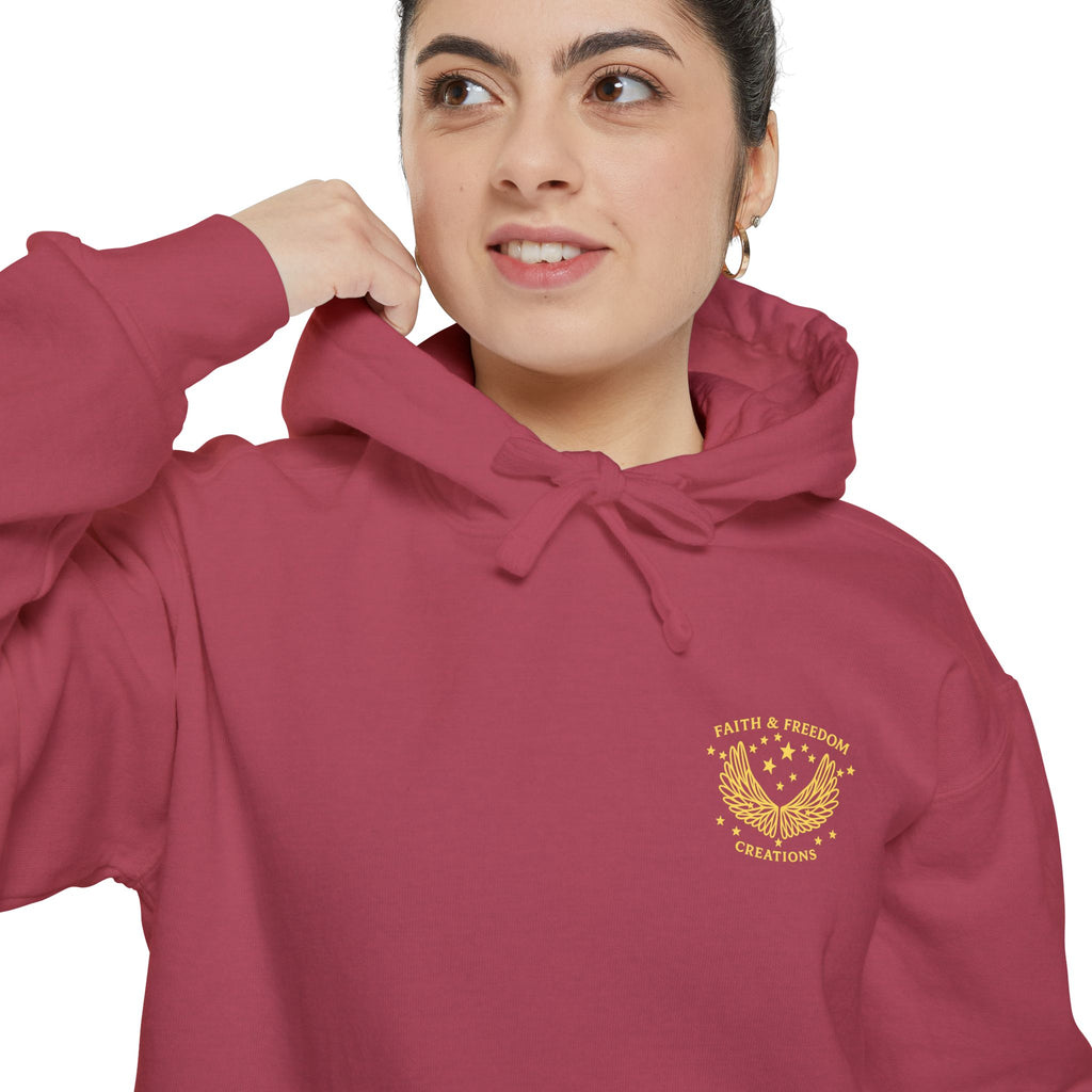 Manna Catering Co. – Hoodie | “Manna Review” Vintage Graphic – Five-Star Faith Series