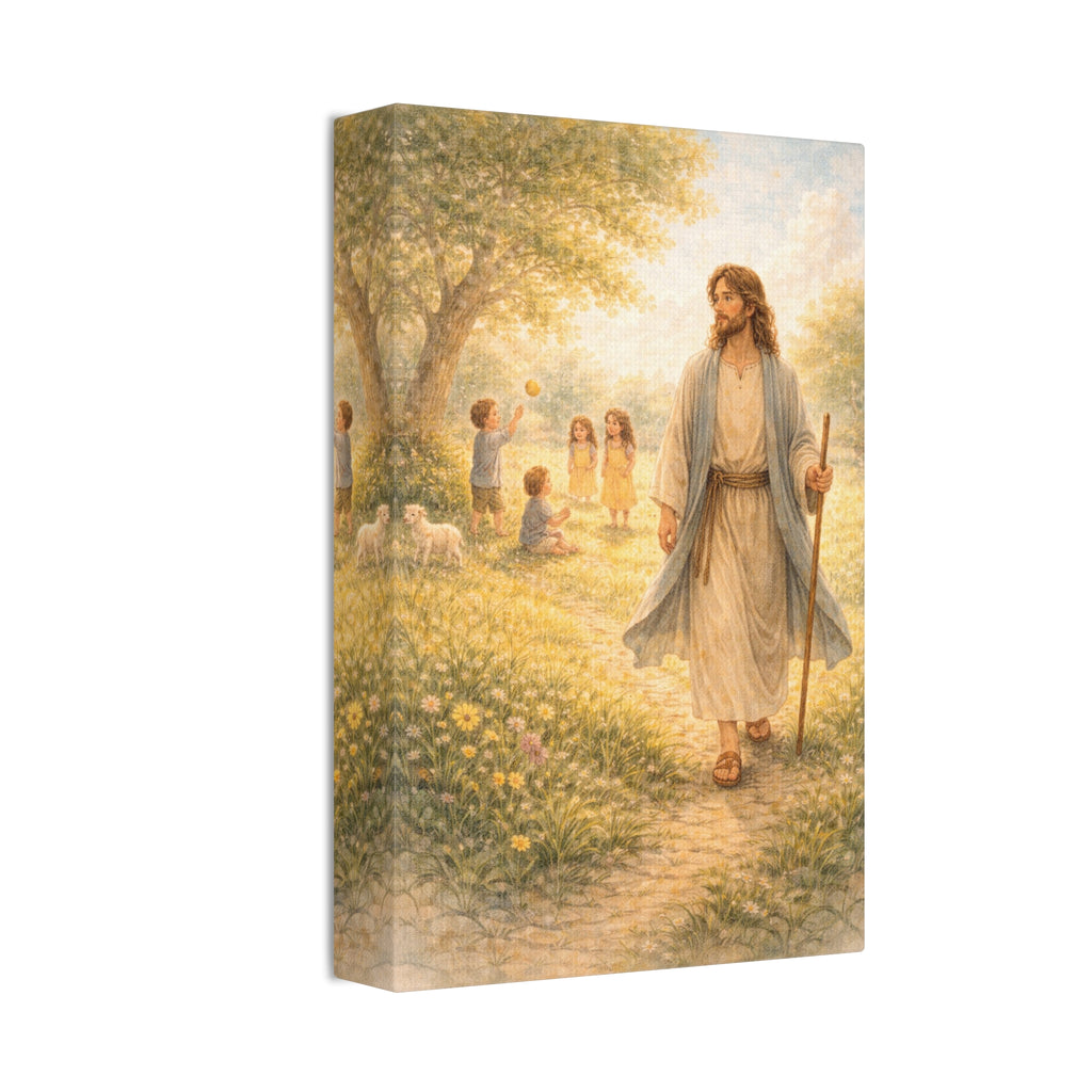 Walking Among Us Canvas — The Good Shepherd (John 10:11)