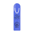 Inspirational aluminum bookmark featuring the message “Love People Anyway” with vibrant artwork, brushed metal backing, rounded edges, and secure page-holding slot for books, journals, and devotionals.