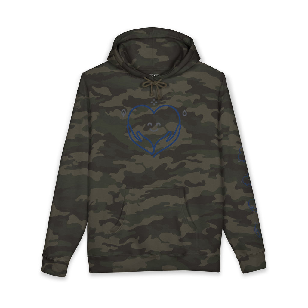 Kindness Changes Everything Hoodie – Heart Hands Graphic Inspirational Pullover