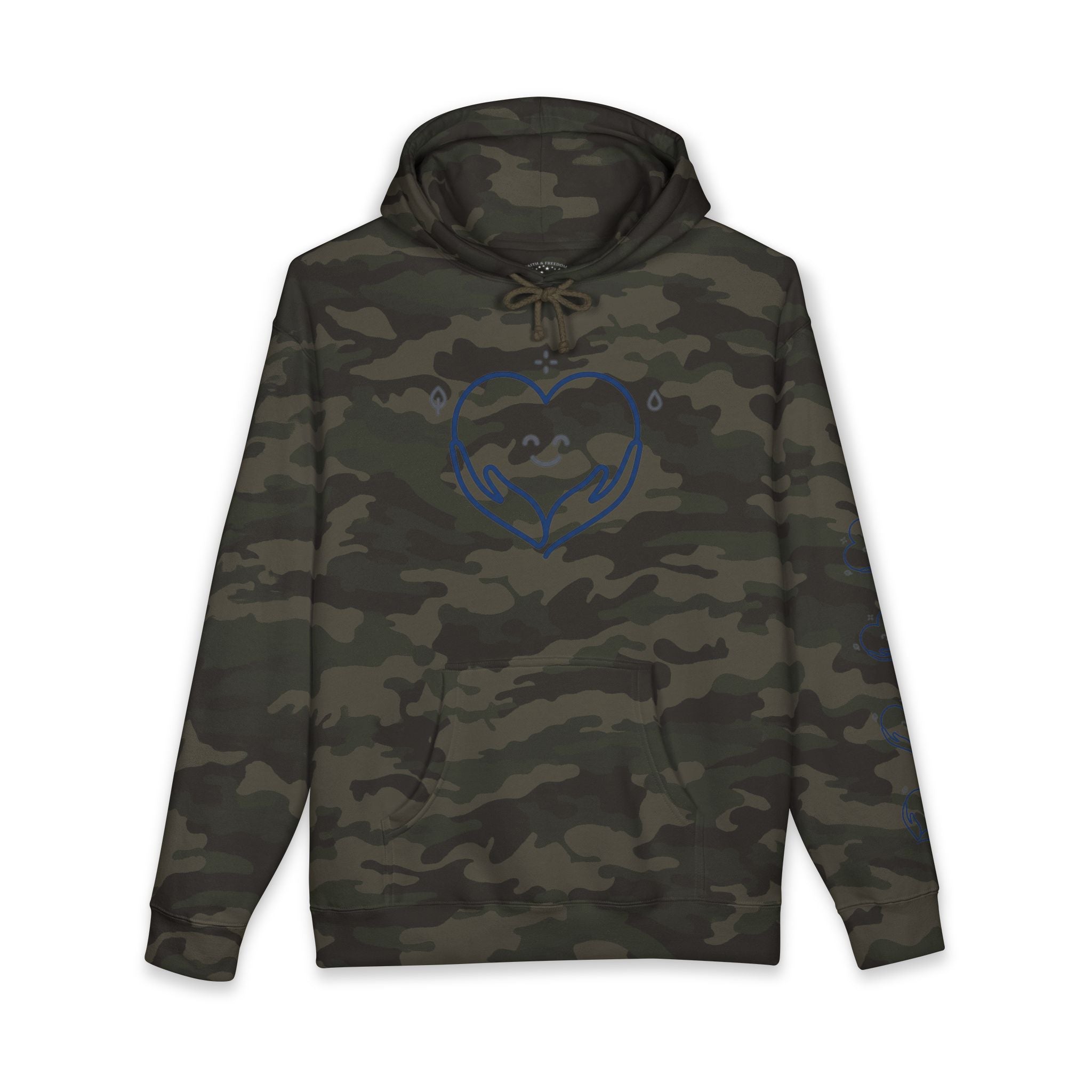 Kindness Changes Everything Hoodie – Heart Hands Graphic Inspirational Pullover