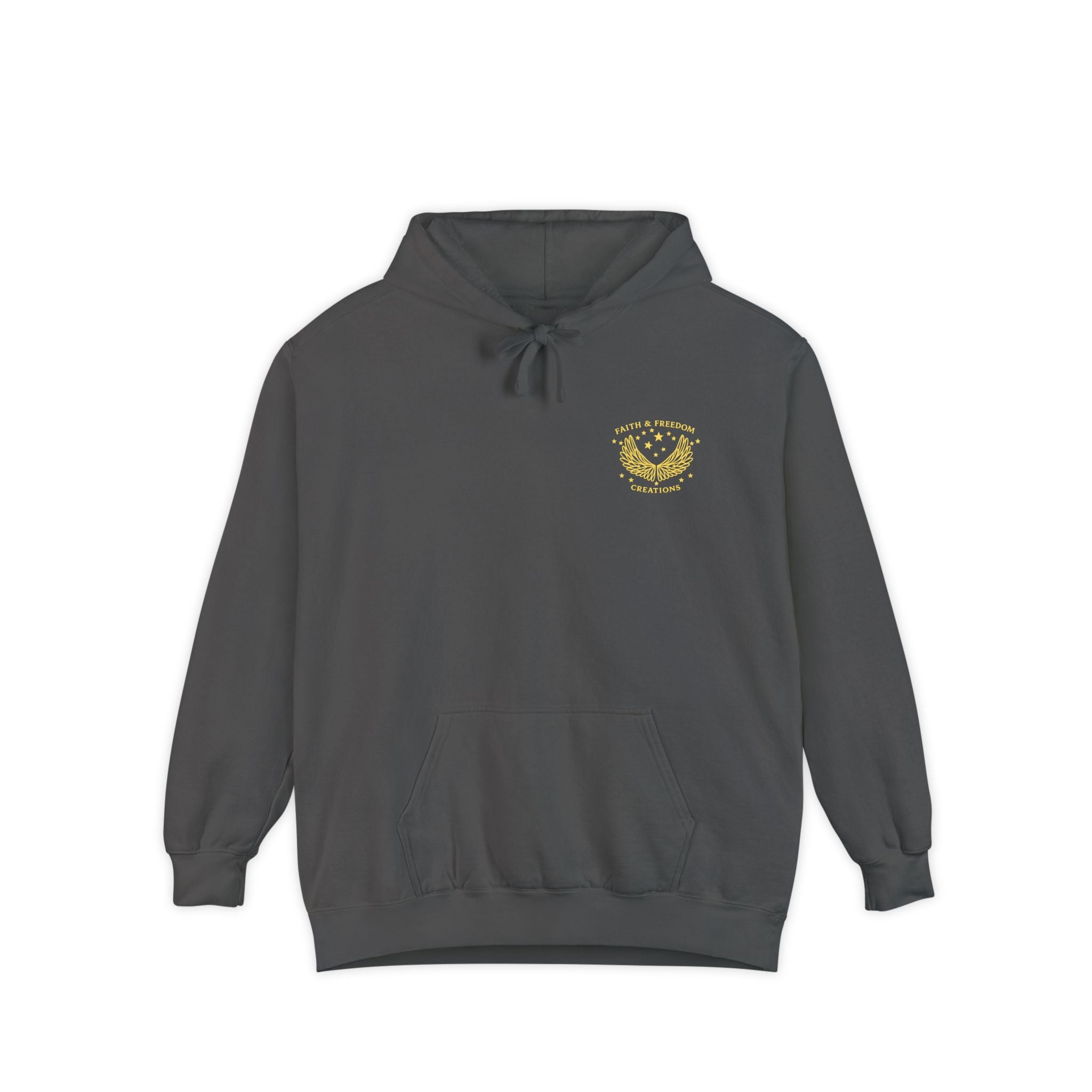 Manna Catering Co. – Hoodie | “Manna Review” Vintage Graphic – Five-Star Faith Series