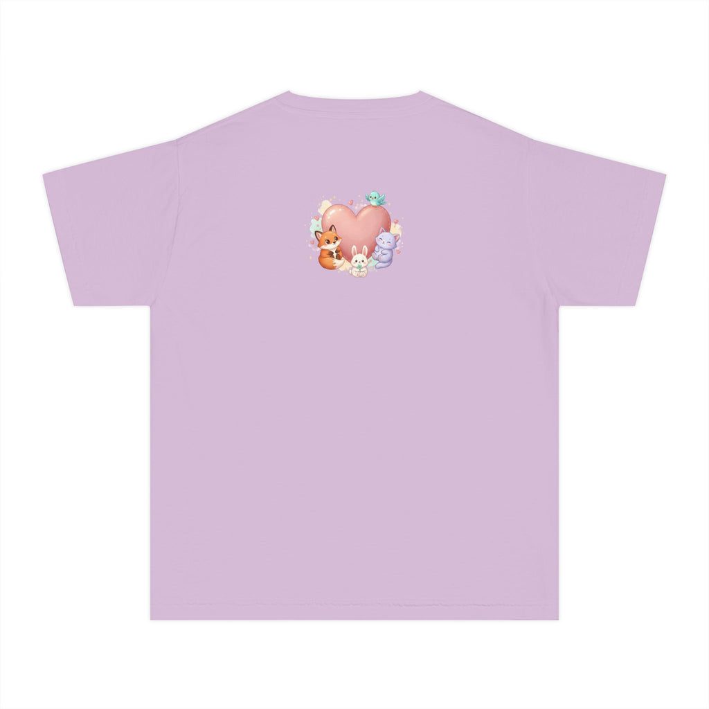 Youth Kindness Changes Everything Tee | Cute Elephant Kids Shirt | Inspirational Children’s Graphic T-Shirt
