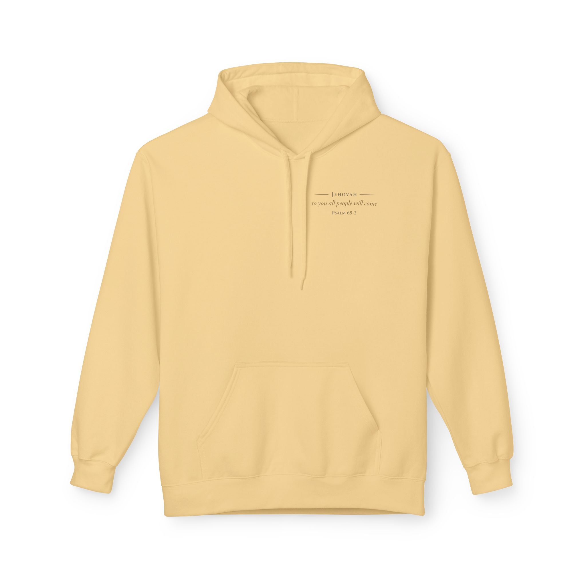 Prayer Hoodie – “O Hearer of Prayer” Psalm 65:2 Christian Pullover | Faith & Freedom Creations