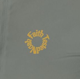 Noah “Faith Tested” – Quarter-Zip Pullover | Sunset Silhouette Faith Graphic