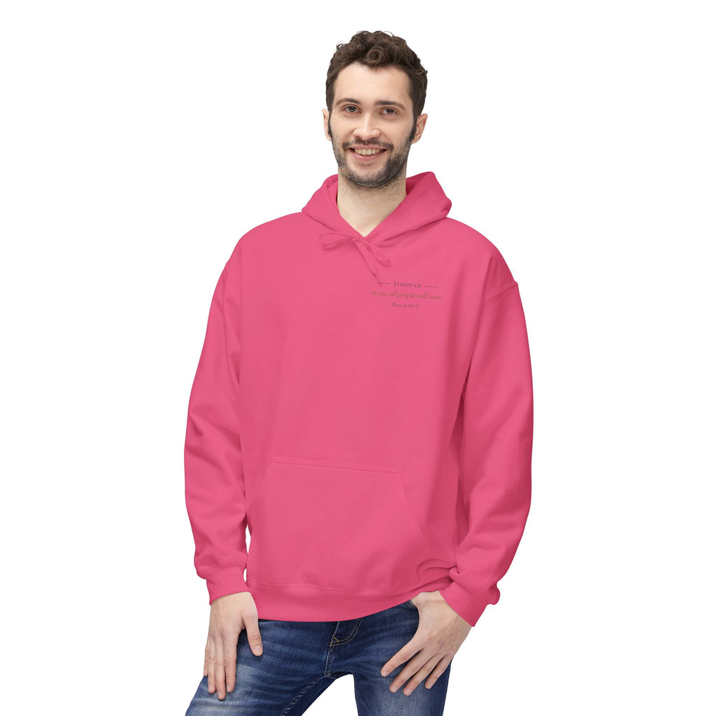Prayer Hoodie – “O Hearer of Prayer” Psalm 65:2 Christian Pullover | Faith & Freedom Creations