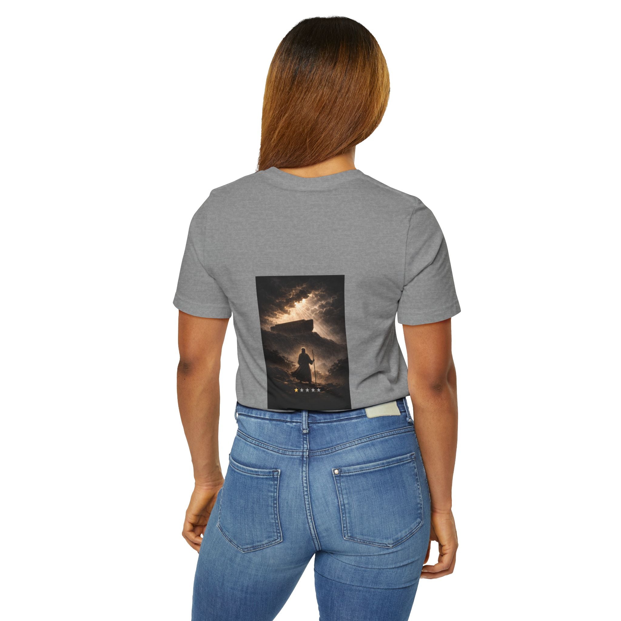 Noah Tested Crew Neck T-Shirt – Vintage Christian Faith Graphic Tee | Bible Hero Apparel