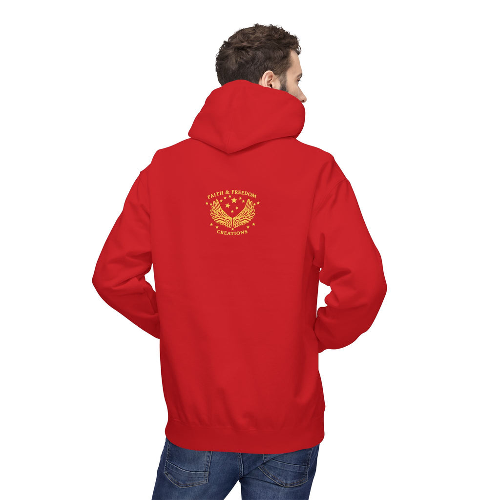 The Nations Rage – Hoodie | “But God Laughs” Scripture Pullover