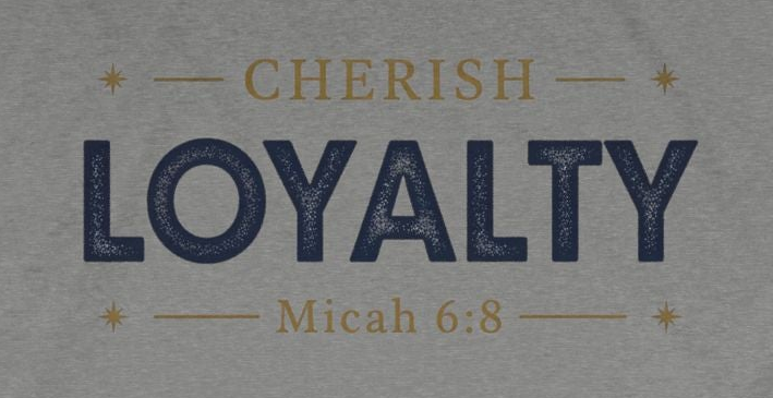 Cherish Loyalty – Women’s Racerback Tank | Inspirational Faith Graphic