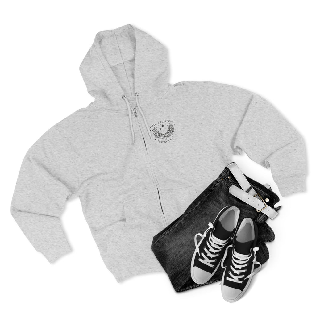 Tower of Babel – Zip Hoodie | “Communication Issues” Vintage Graphic – Five-Star Faith Series
