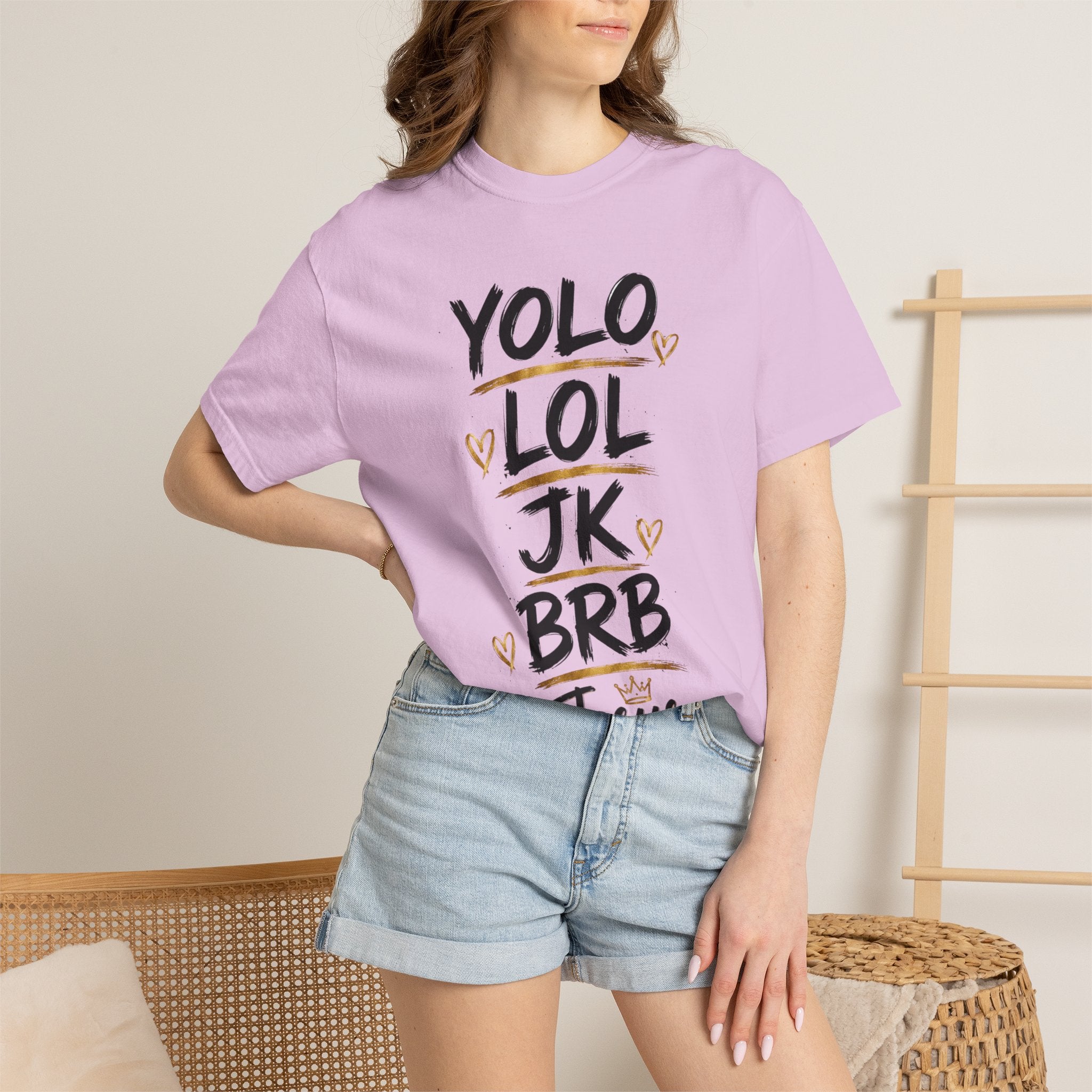 YOLO LOL JK BRB ~Jesus T-Shirt | Comfort Colors® Christian Graphic Tee