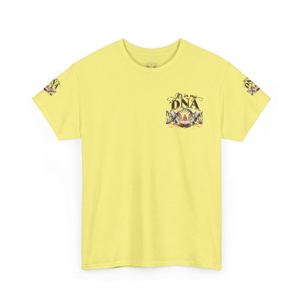 It's in My DNA Christian T-Shirt – Bible, Praying Hands & Angel Wings | Gildan Heavy Cotton Tee | Unisex