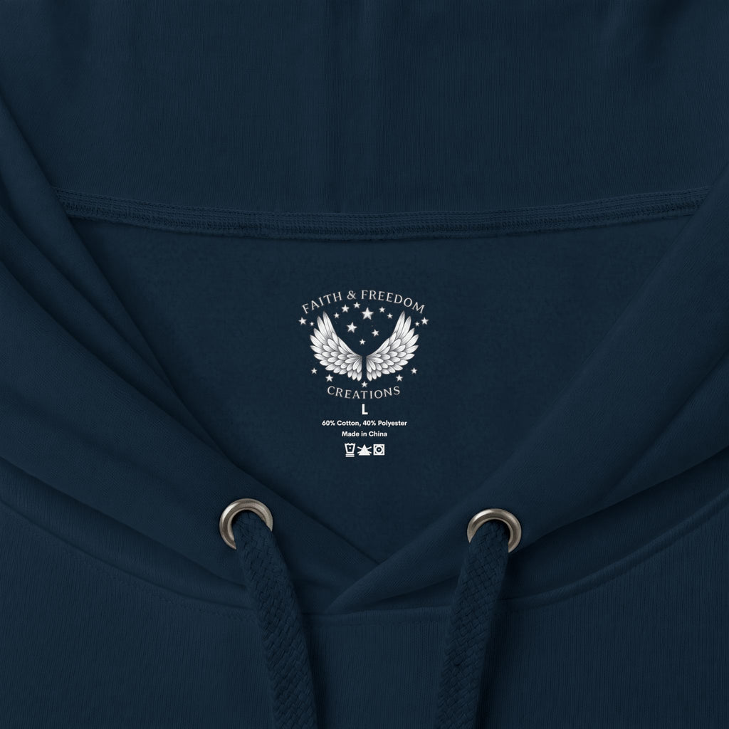 Kindness Changes Everything Heavyweight Hoodie | Vintage Patch Christian Hoodie | Inspirational Fleece Sweatshirt