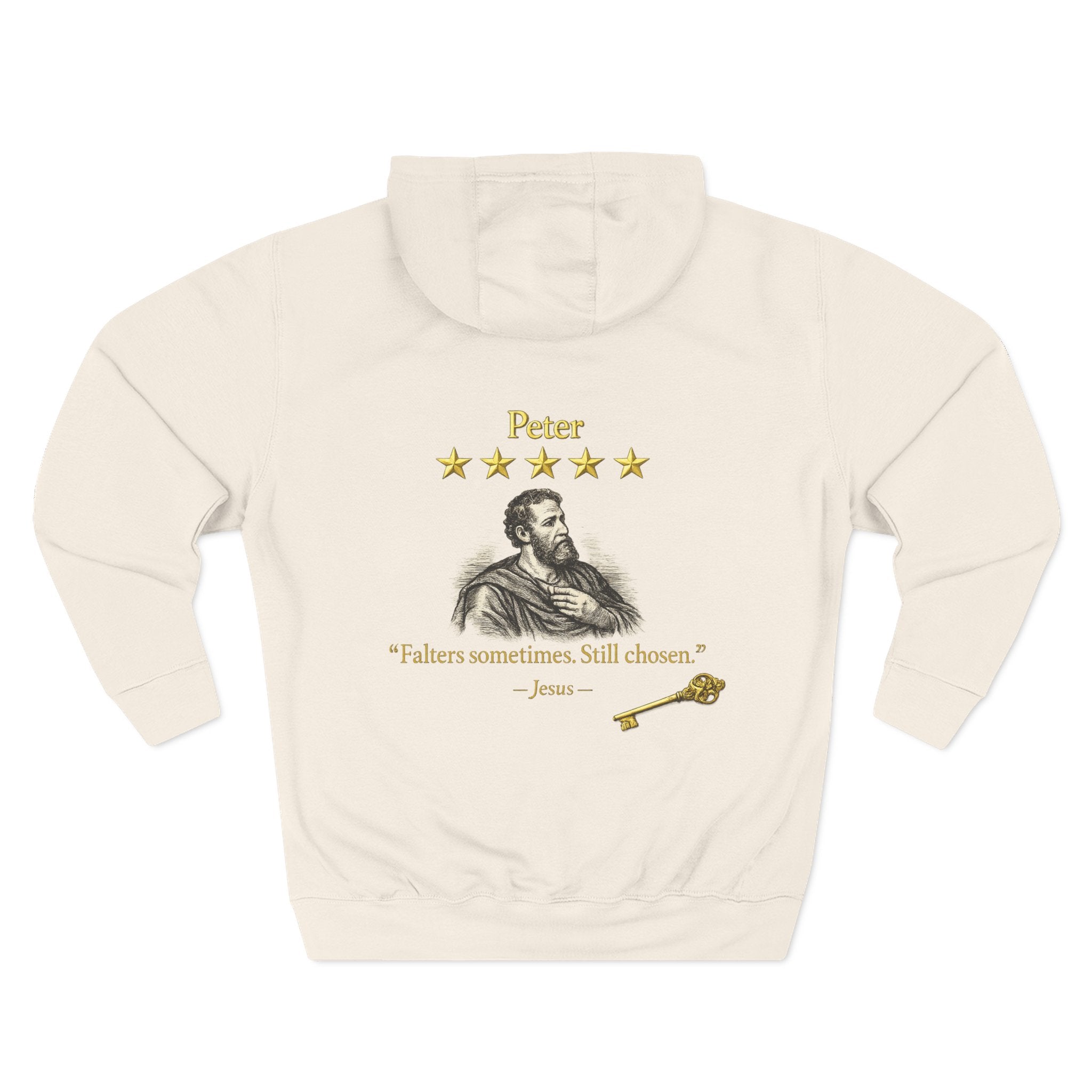 Peter Hoodie - Fallen Sometimes Still Chosen Five-Star Faith Series