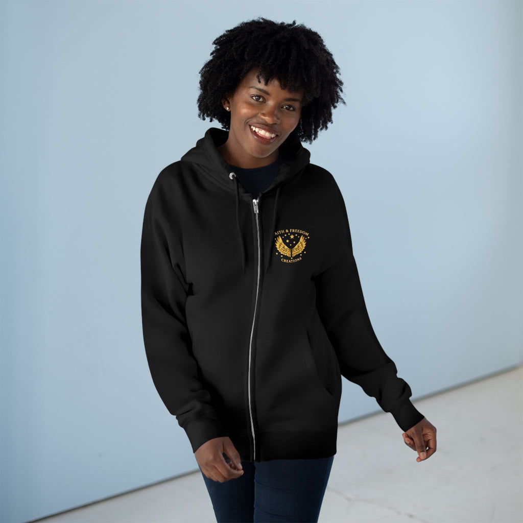 Peter – Zip Hoodie | “Review by Jesus” Vintage Graphic – Five-Star Faith Series