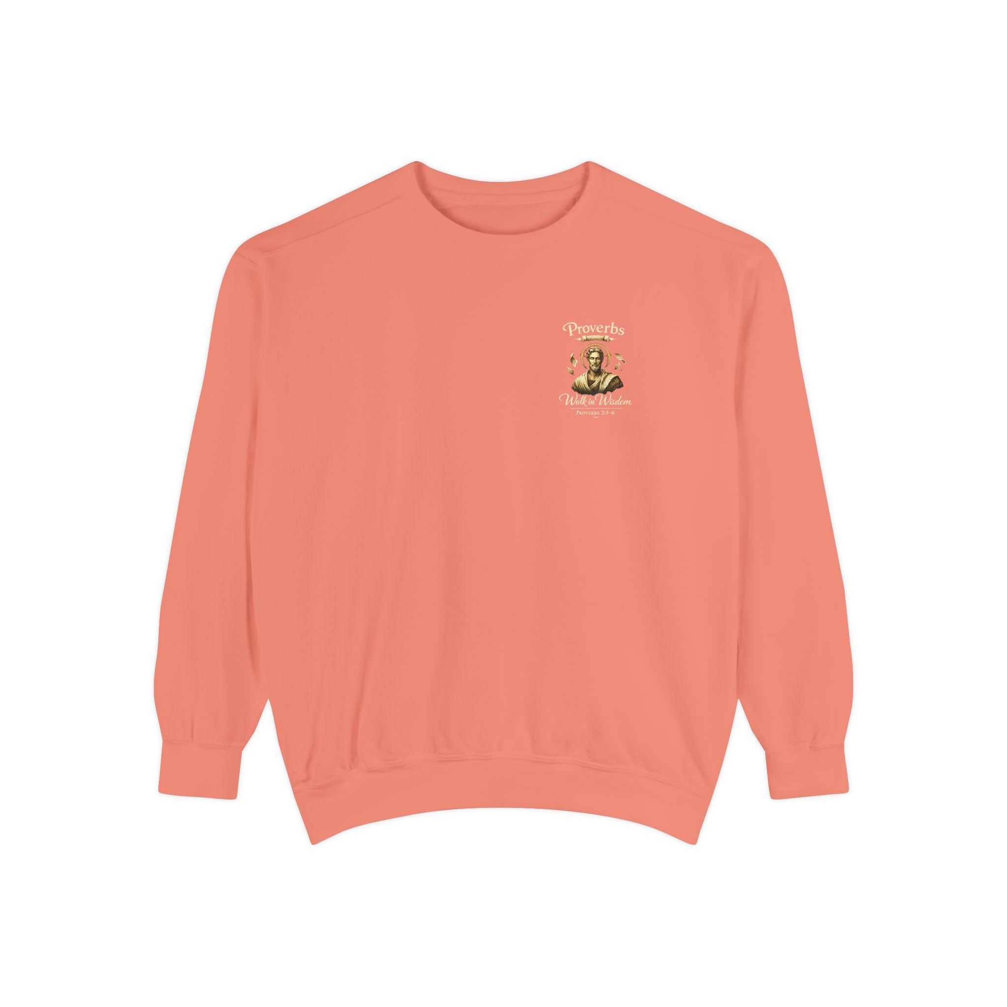 Proverbs Scripture Sweatshirt | Biblical Quote Christian Pullover | Inspirational Faith Crewneck