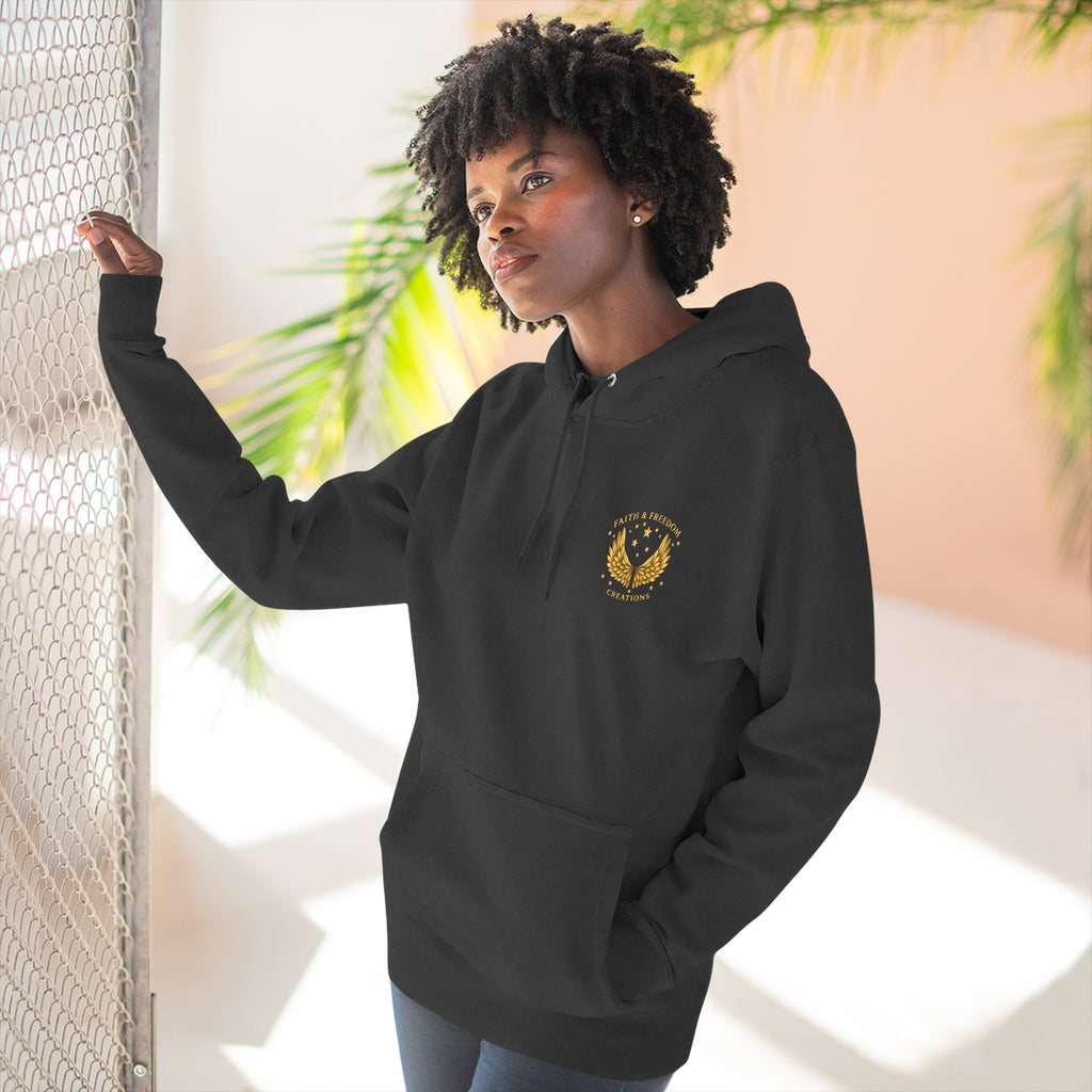 Delilah’s Salon – Hoodie | Vintage Review Graphic – Five-Star Faith Series