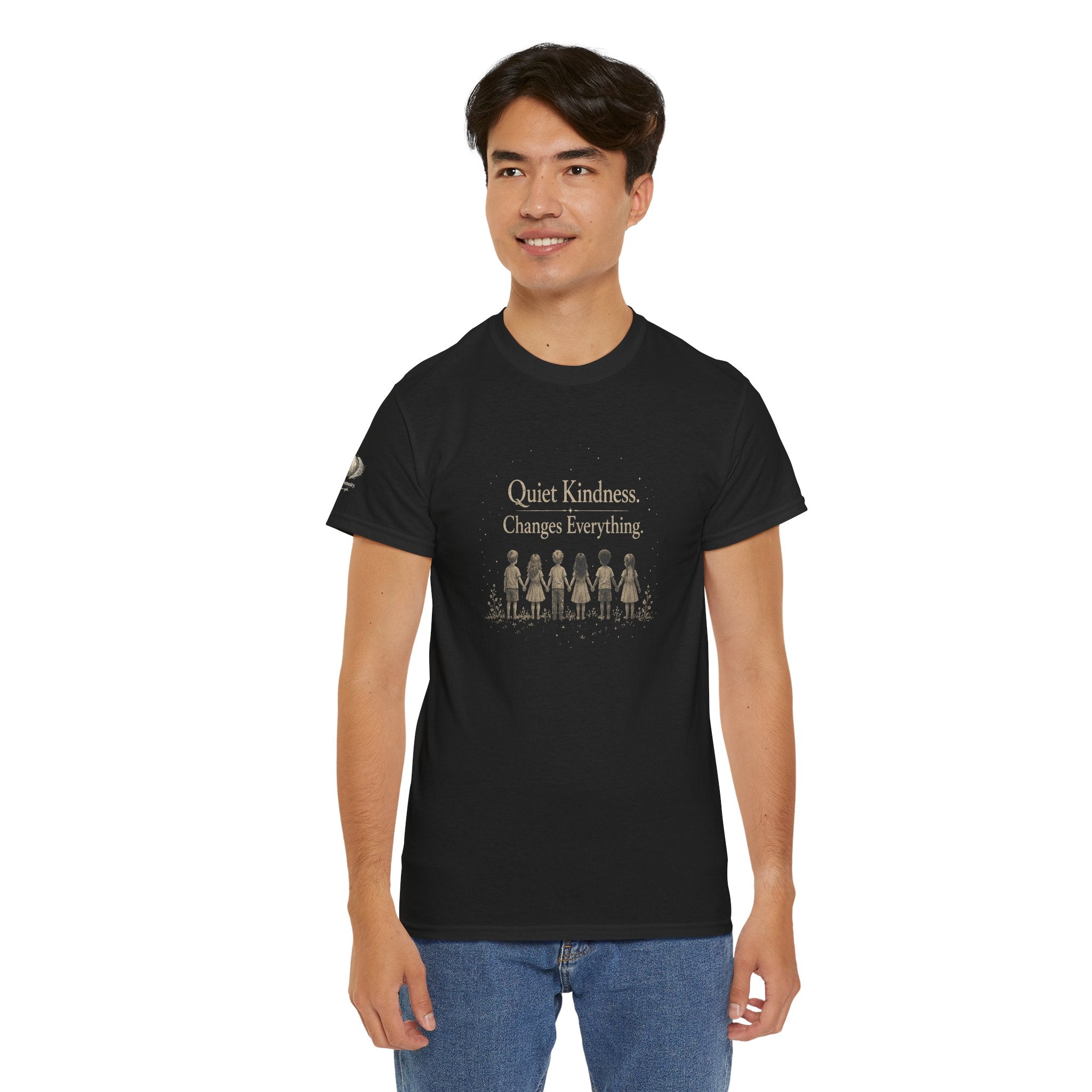 Kindness Graphic Tee – “Quiet Kindness Changes Everything” Inspirational T-Shirt