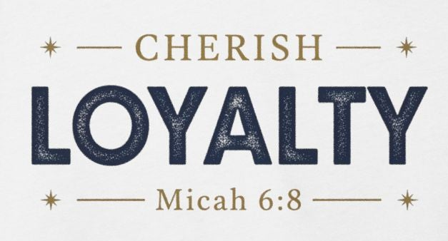 Cherish Loyalty – Women’s Racerback Tank | Inspirational Faith Graphic