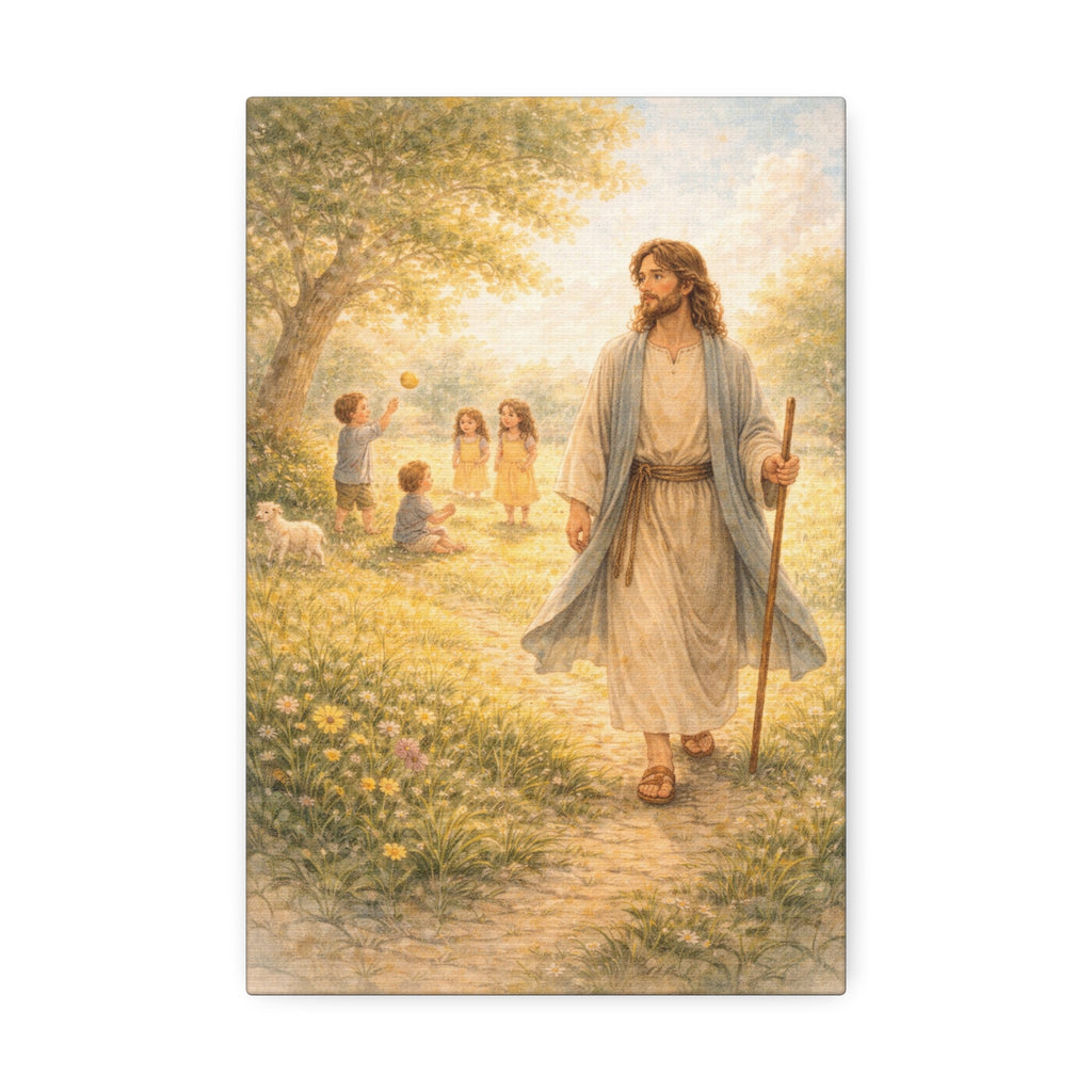 Walking Among Us Canvas — The Good Shepherd (John 10:11)
