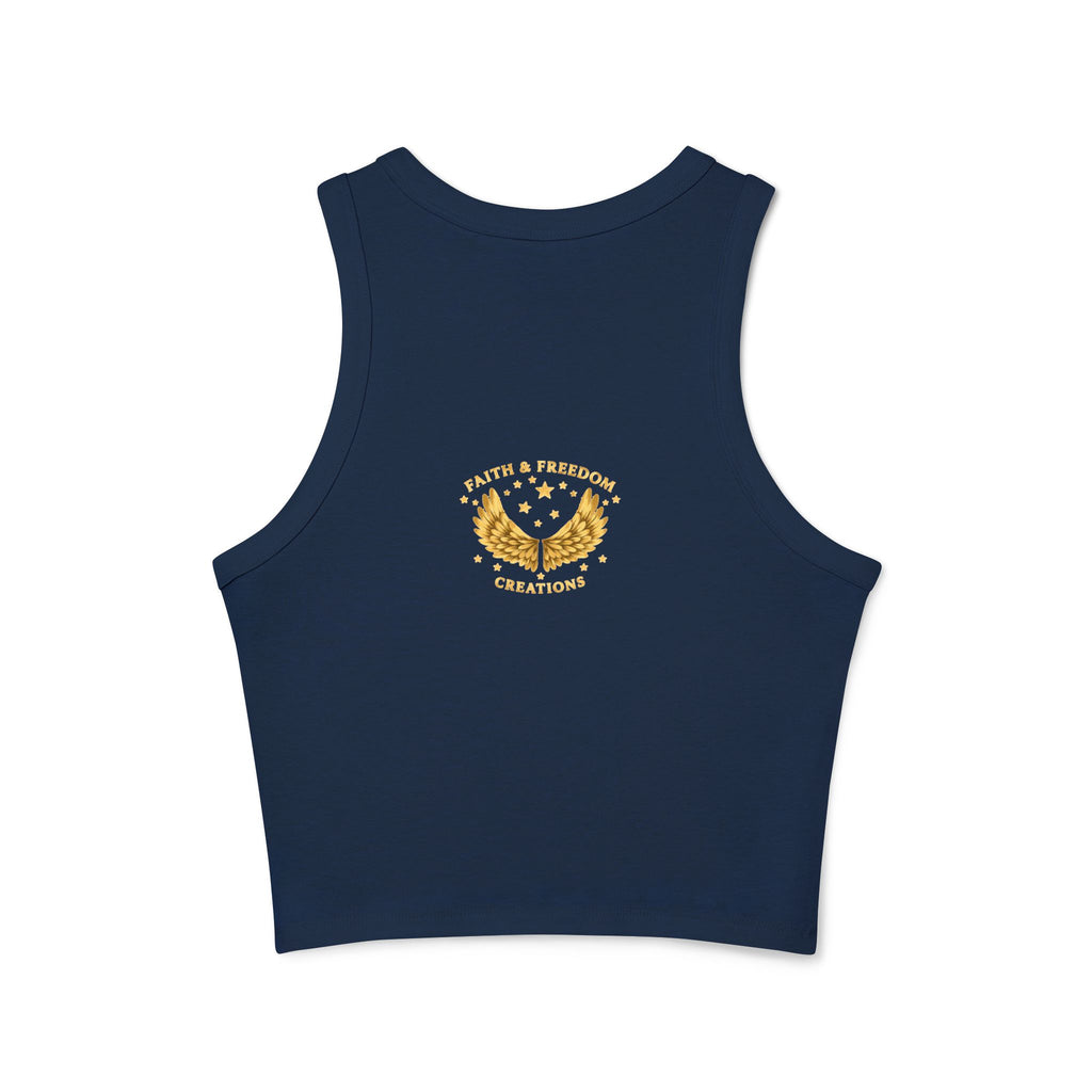 Peter – Racer Tank | “Loving Review by Jesus” 5-Star Graphic – Five-Star Faith Series