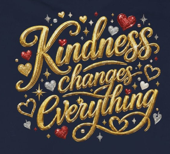 Kindness Changes Everything Zip Hoodie – Inspirational Graphic Full-Zip Sweatshirt