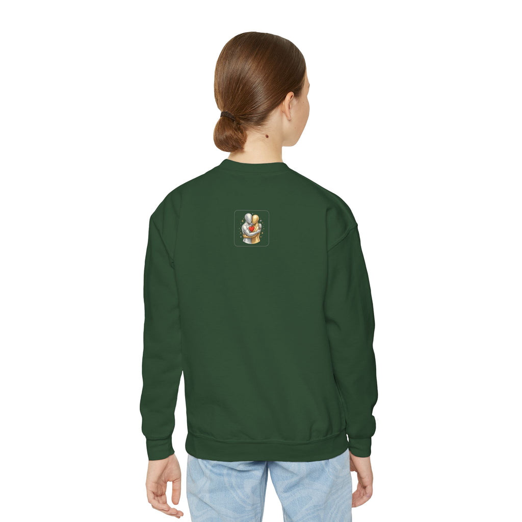 Kindness Changes Everything Youth Crewneck Sweatshirt – Inspirational Kids Pullove