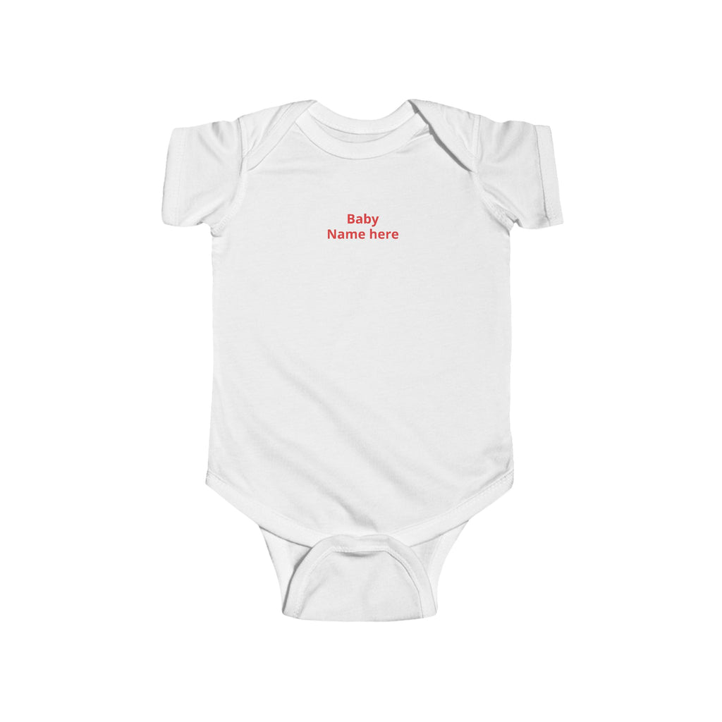 Jesus Loves Me Heart Infant Bodysuit – Christian Baby Onesie | Faith Inspired Baby Clothing