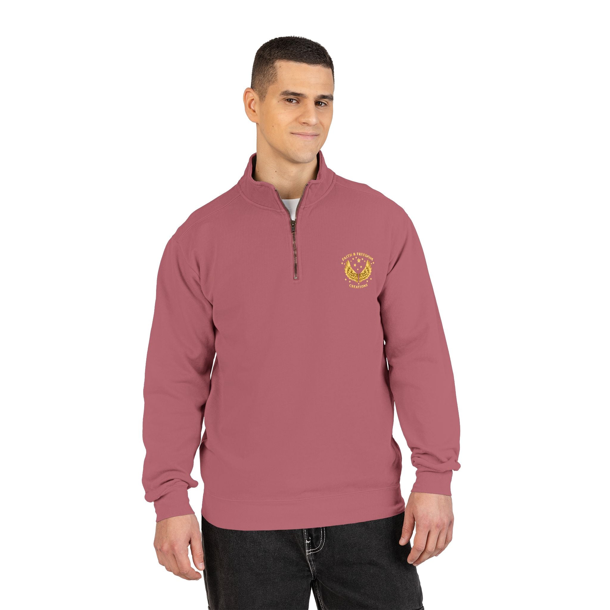 Noah – Quarter-Zip Sweatshirt | “No Room Service — Lots of Rain” Review – Five-Star Faith Series