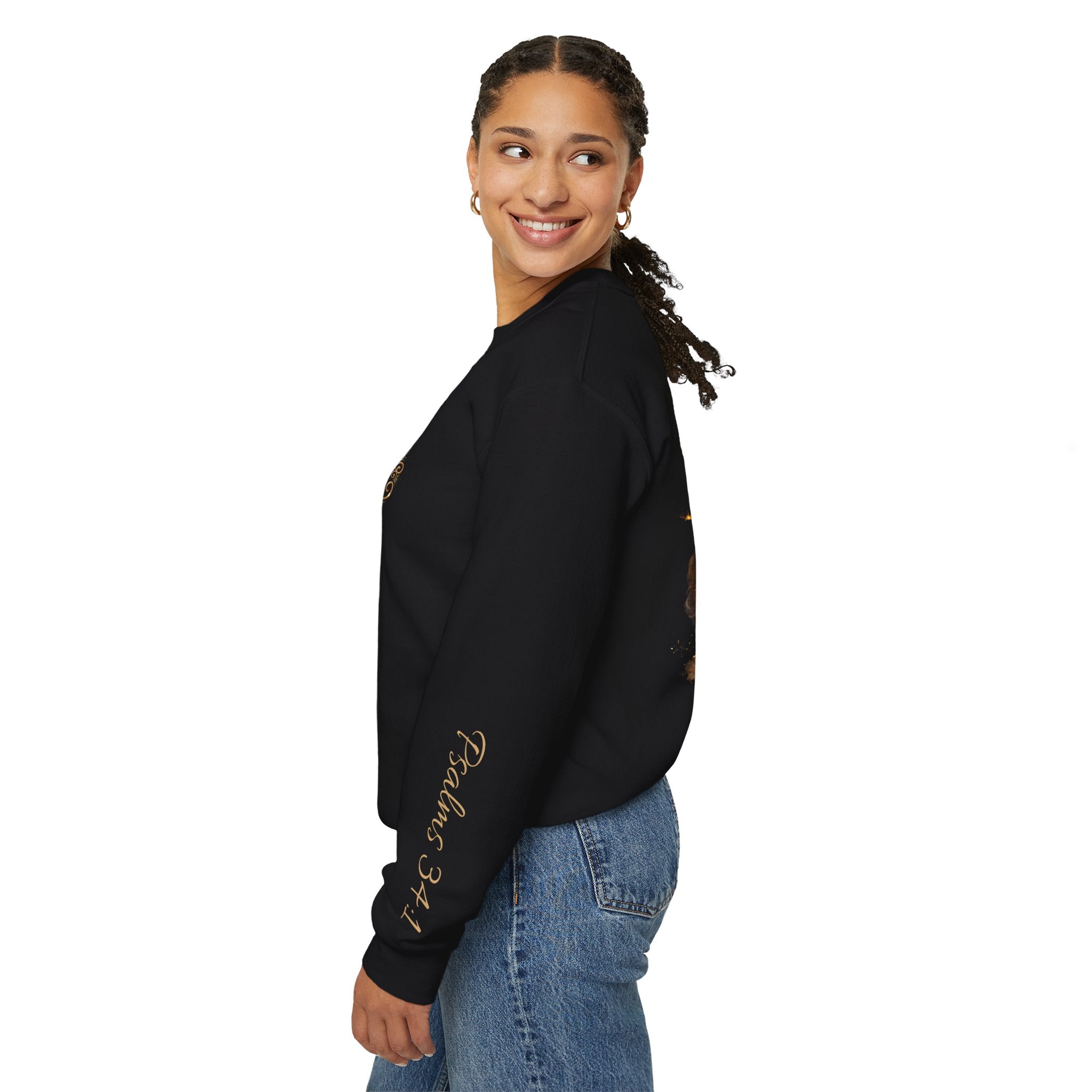 Praise Psalm 150 Sweatshirt | Christian Faith Crewneck Pullover | Inspirational Worship Apparel