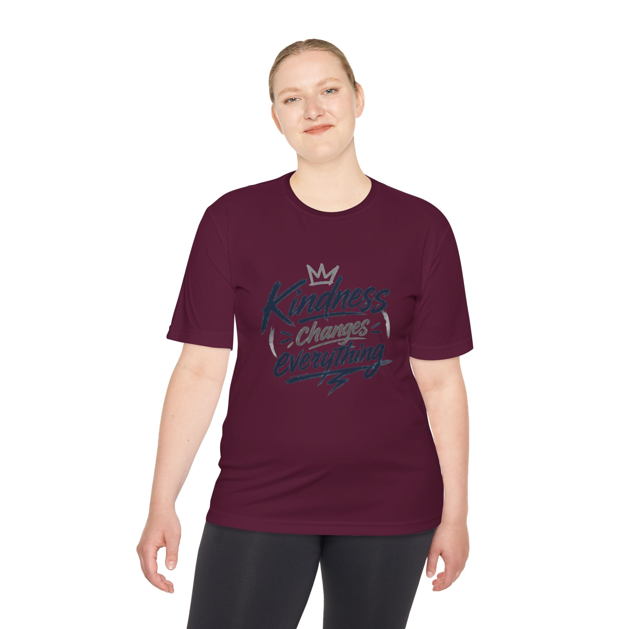 Kindness Changes Everything Tee – Inspirational Moisture-Wicking Performance Shirt